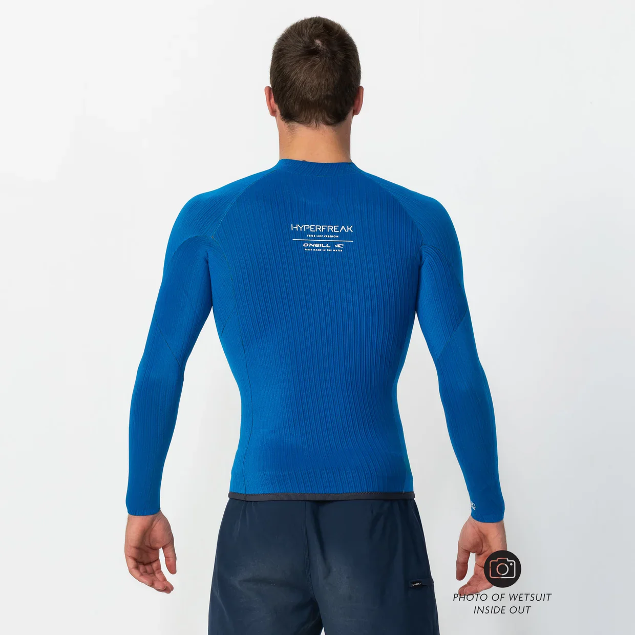 O'neill HyperFreak 2mm GBS Long Sleeve Wetsuit Jacket - Black - Image 7