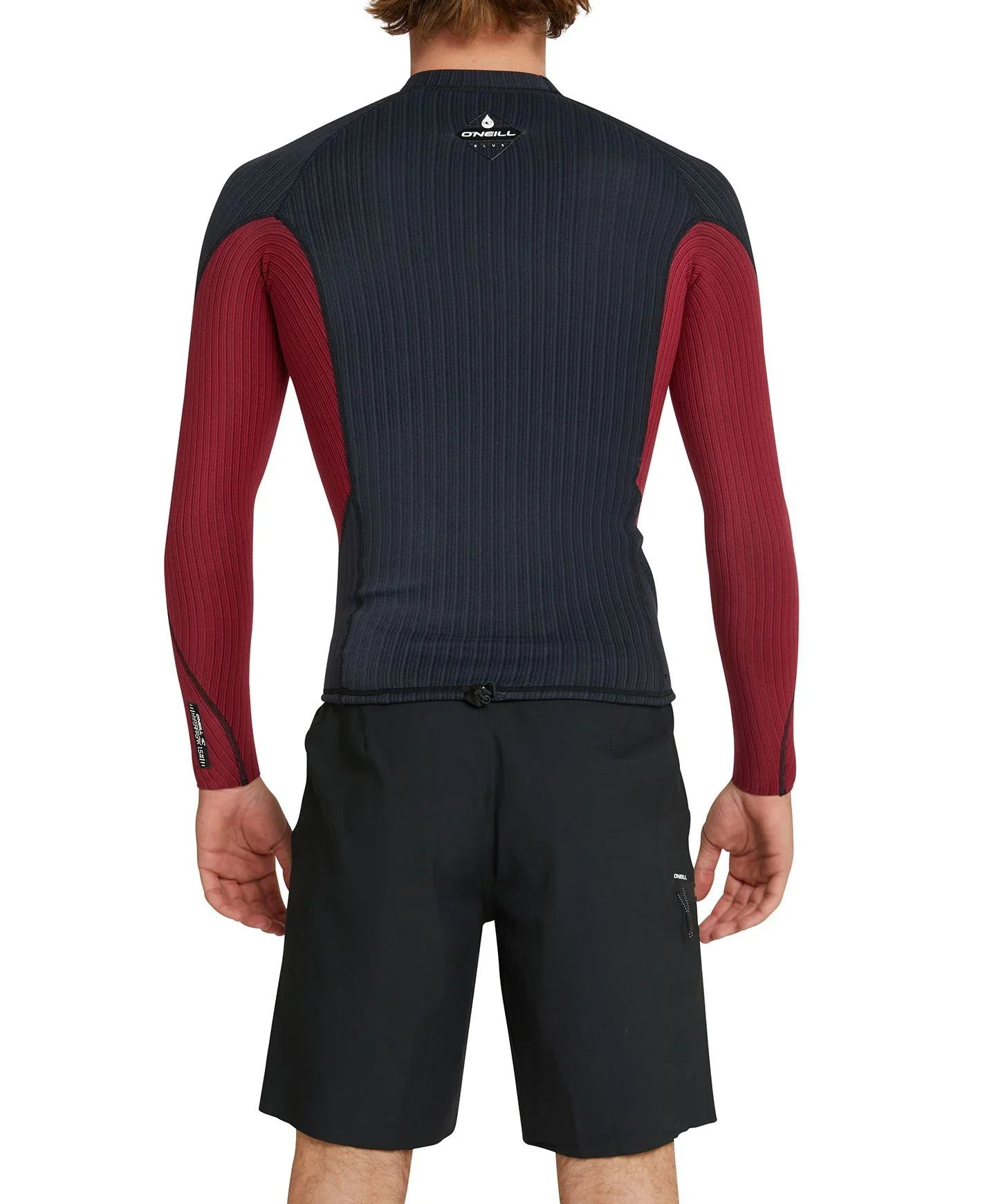 HYPERFREAK TB3X LS CREW 1.5MM - BLACK/BLOODSHOT - Image 2