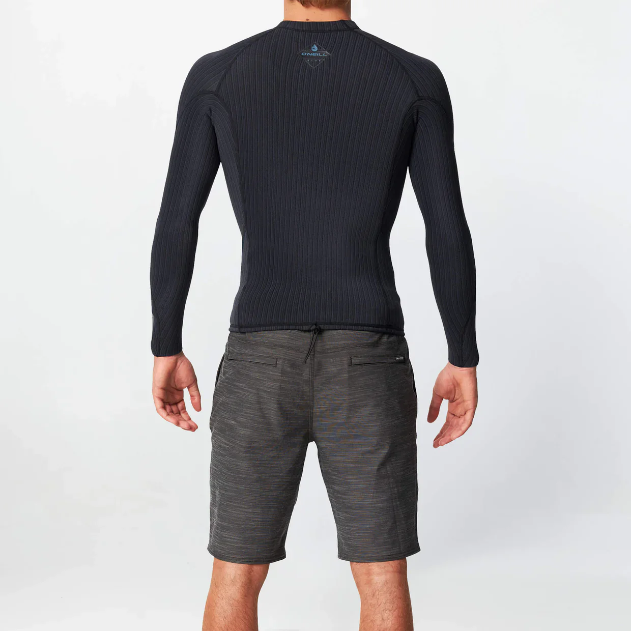 O'neill HyperX 1.5mm Long Sleeve Wetsuit Top - Black - Image 2