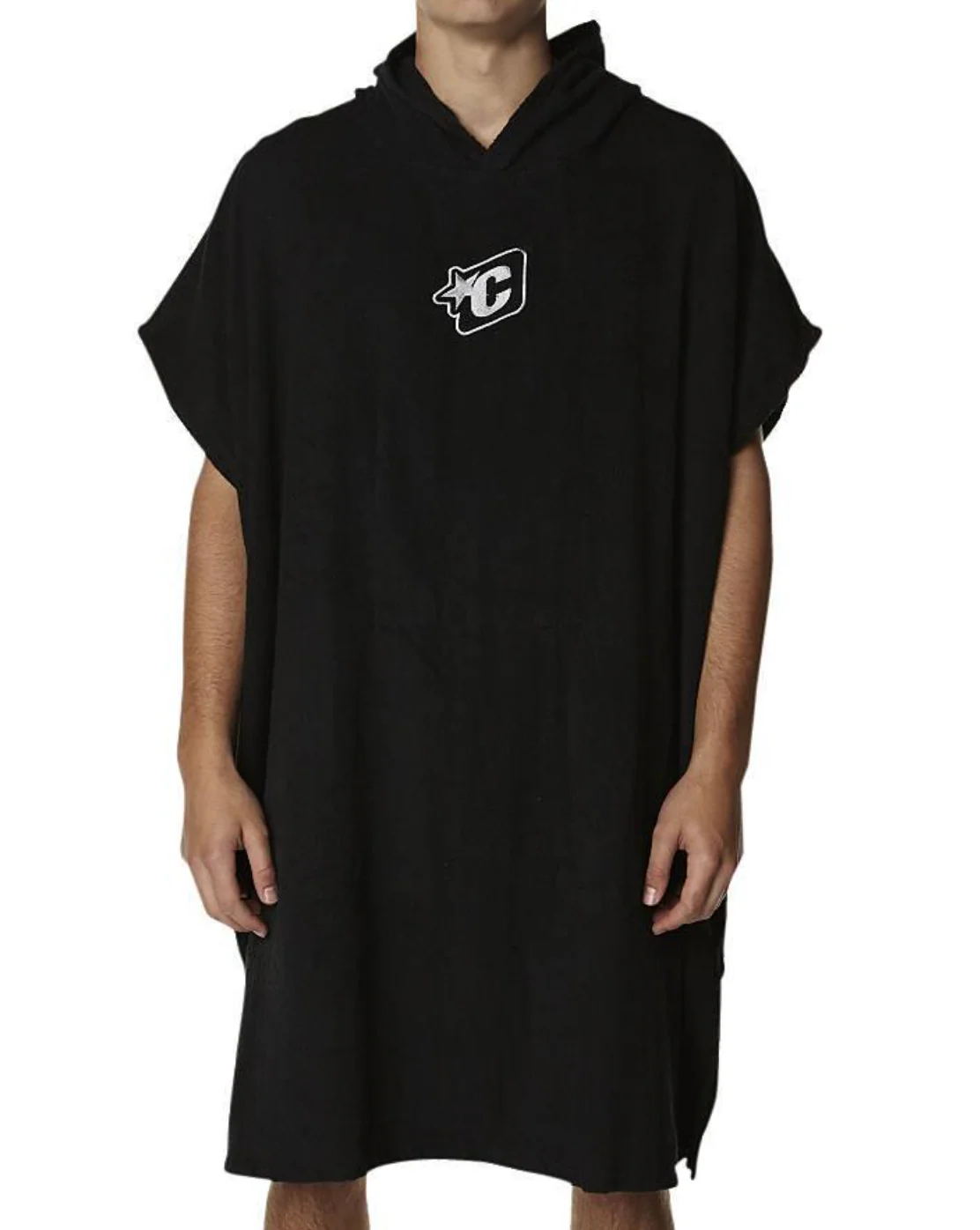 BARBWIRE PONCHO: BLACK BARBWIRE - Image 2