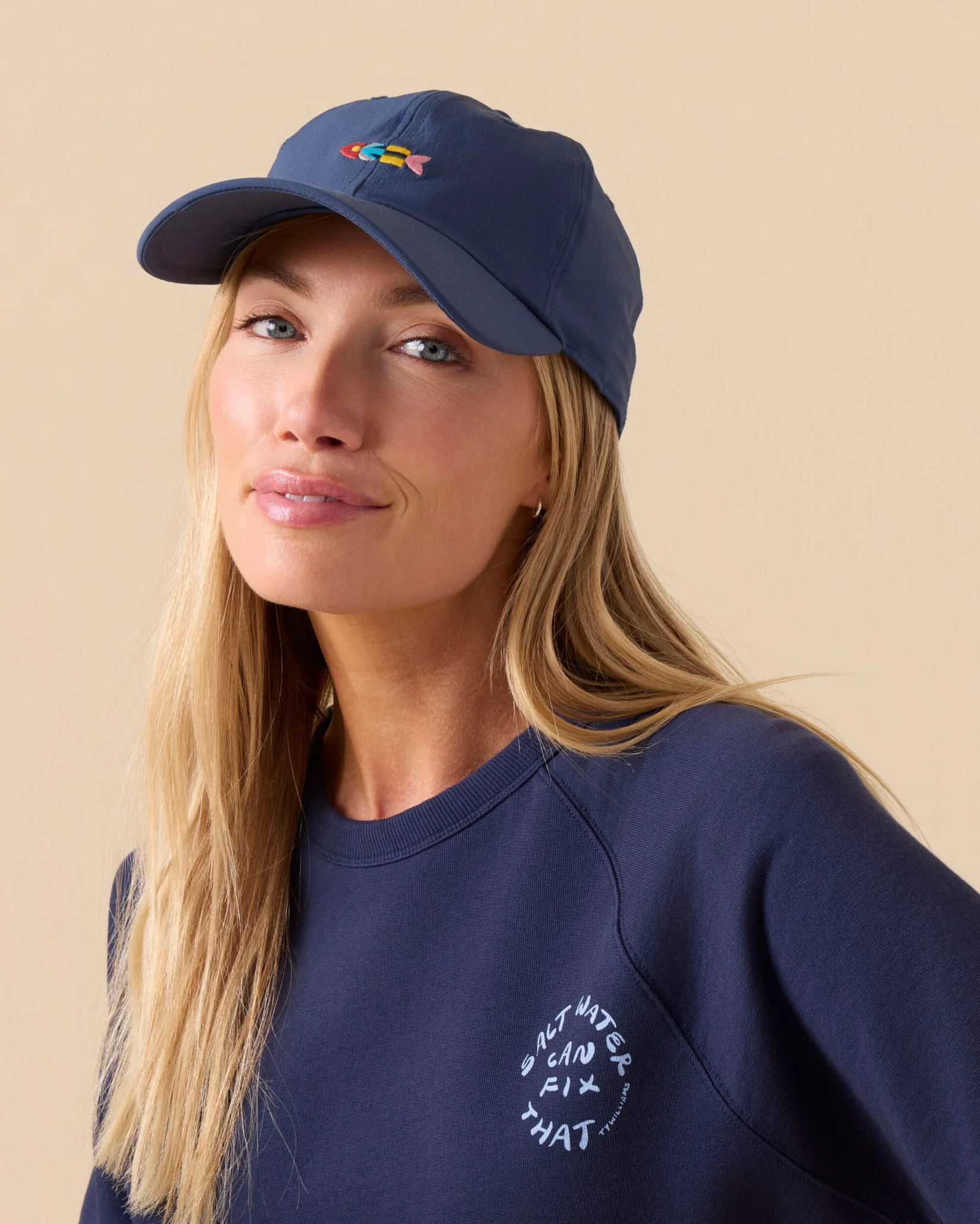 Outerknown Journey Fish 6-Panel Netplus Hat - Big Dipper - Image 4