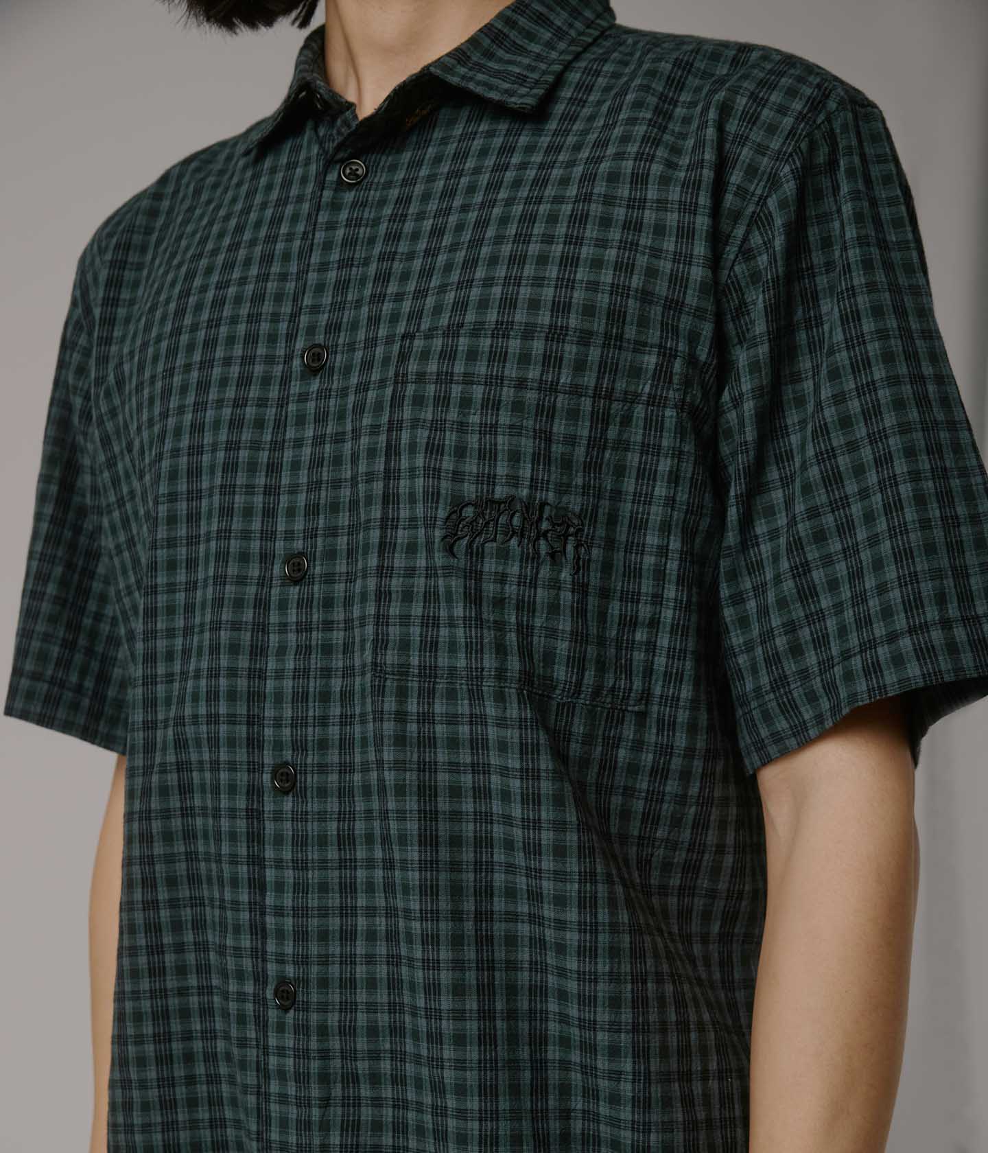 Former Manners Check Shirt - River - Image 4