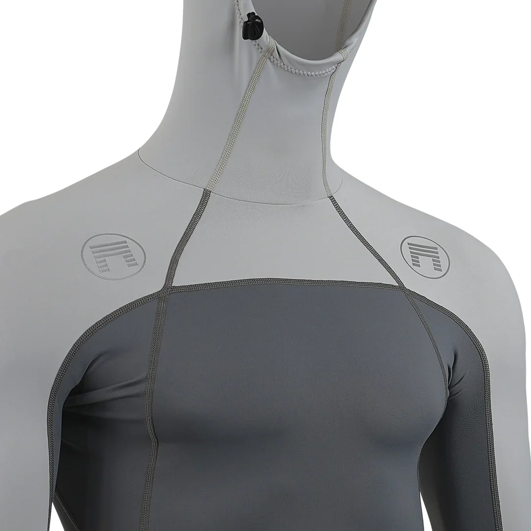 Matuse Philo Hooded UV Top - Charcloud - Image 3
