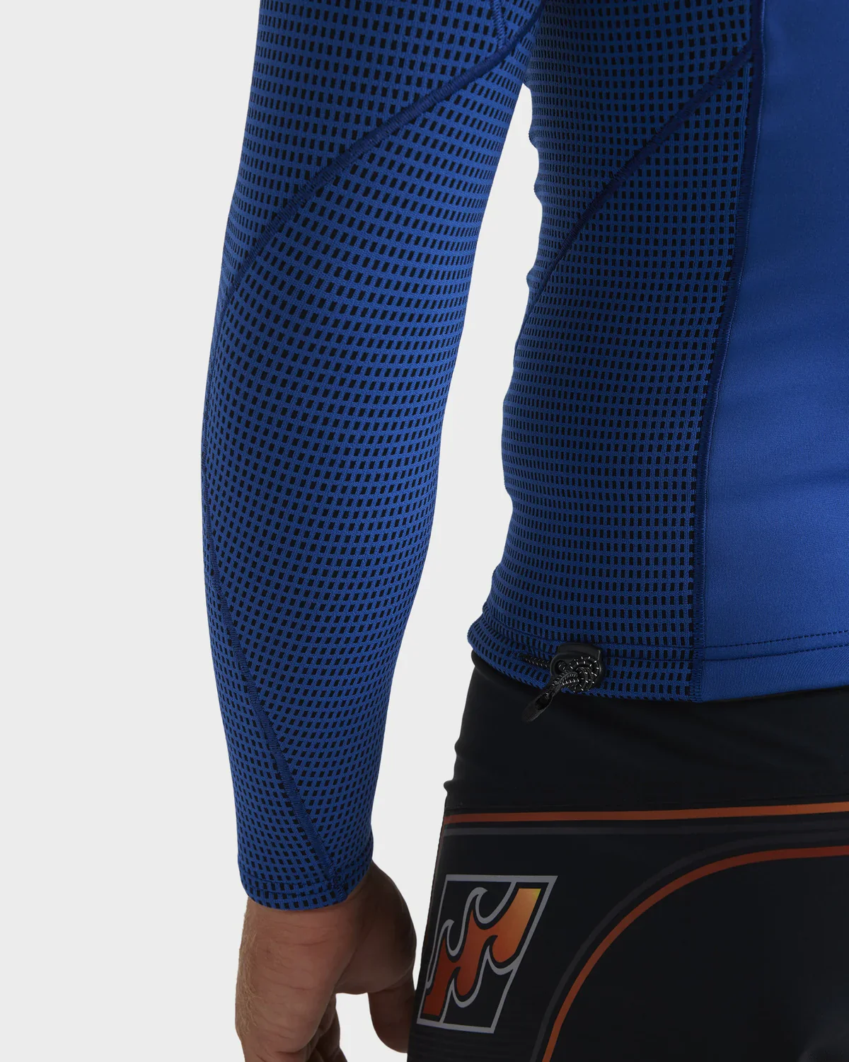 Mens 1mm Revolution Long Sleeve Wetsuit Top - Dark Cobalt - Image 5