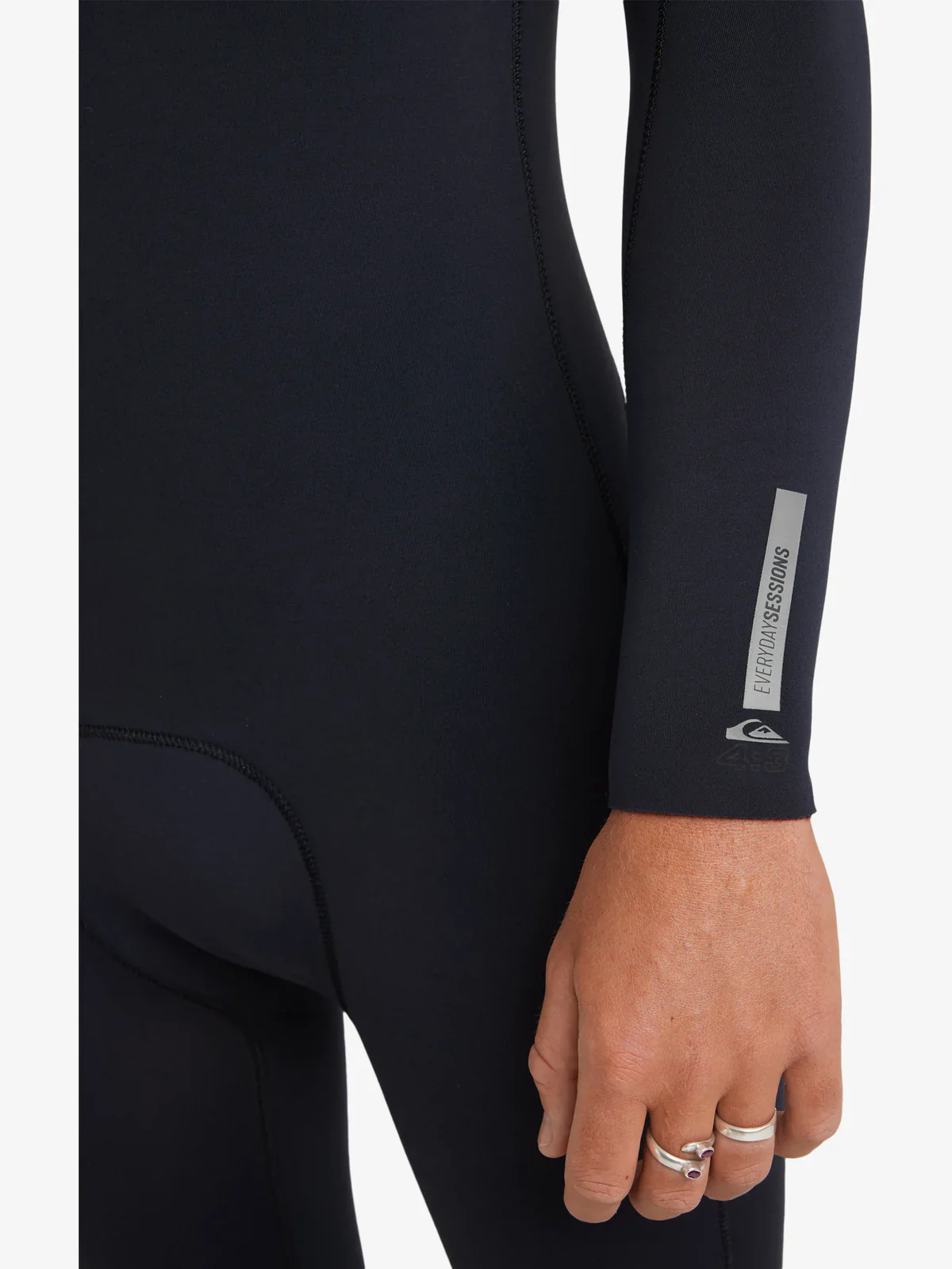 Quiksilver Men's 3/2mm Everyday Sessions Chest Zip Wetsuit - Image 5