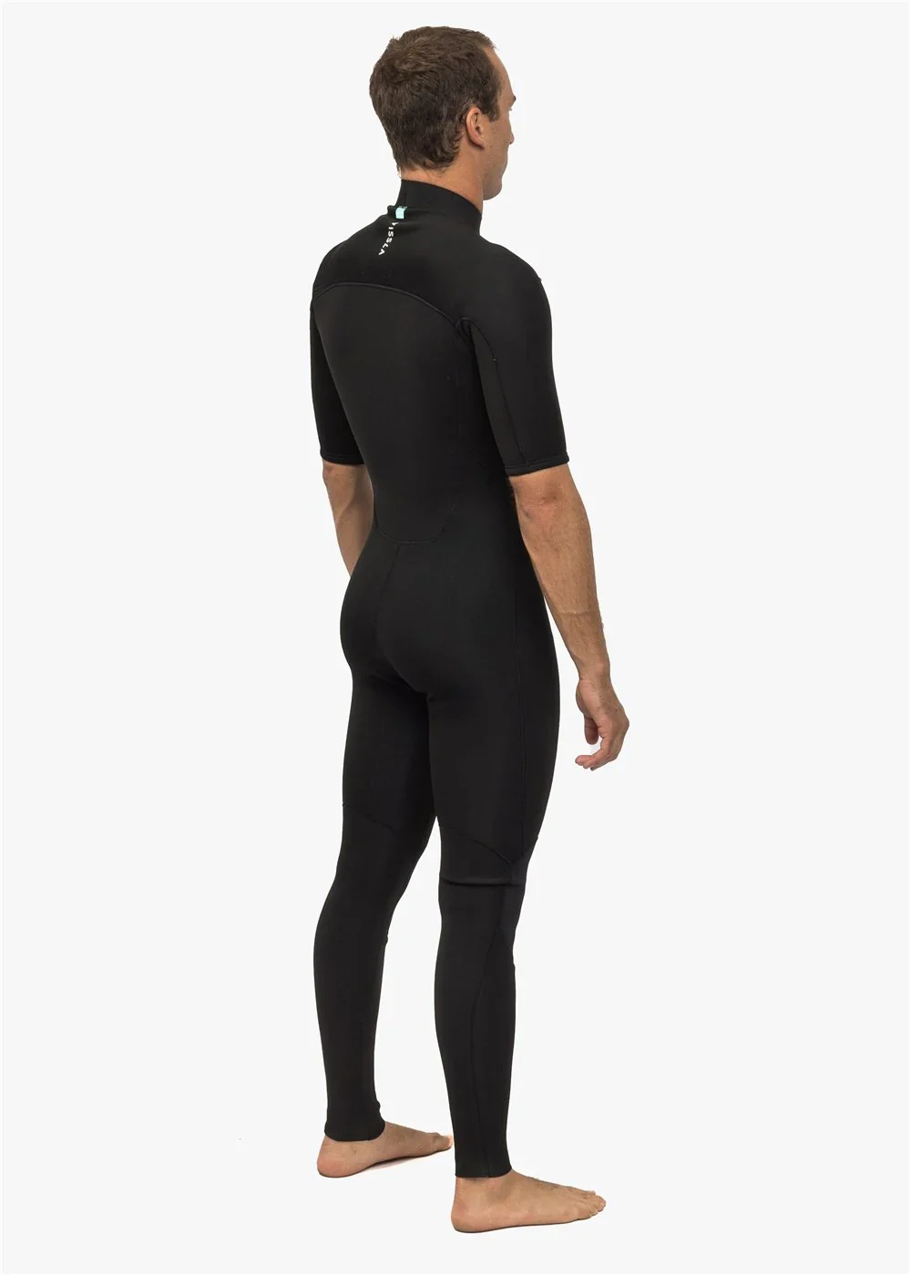 MEN'S 7 SEAS 2MM SHORT SLEEVE FULLSUIT - BLACK - Image 2