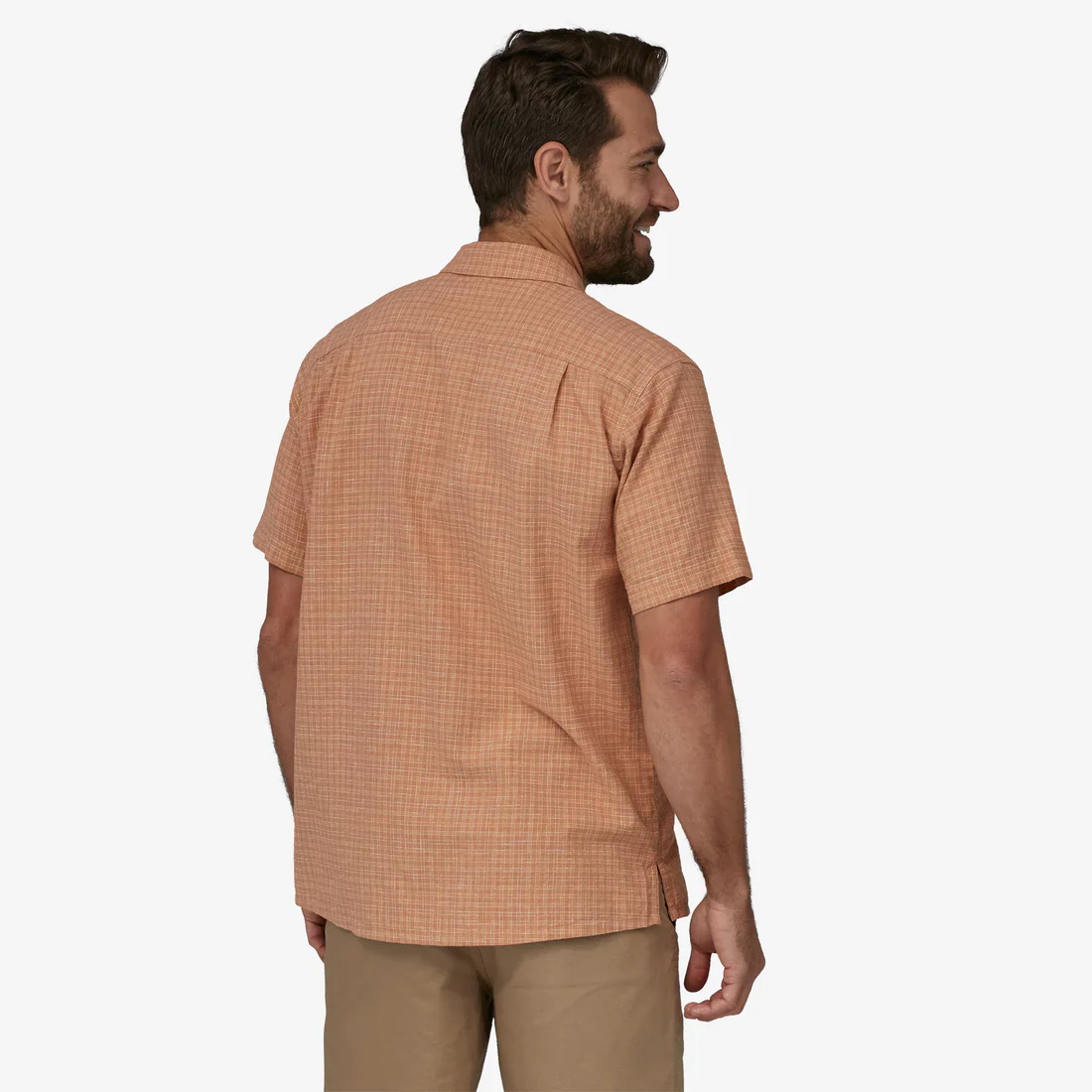MEN'S BACK STEP SHIRT - RAINFALL PLAID: TRIP BROWN - Image 3