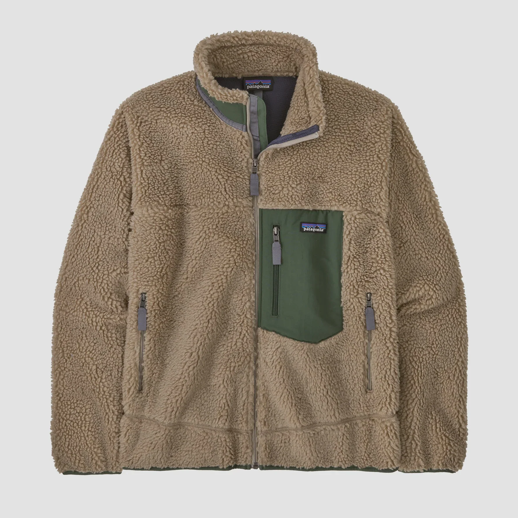 Patagonia Men's Classic Retro-X® Fleece Jacket - Seabird Gray