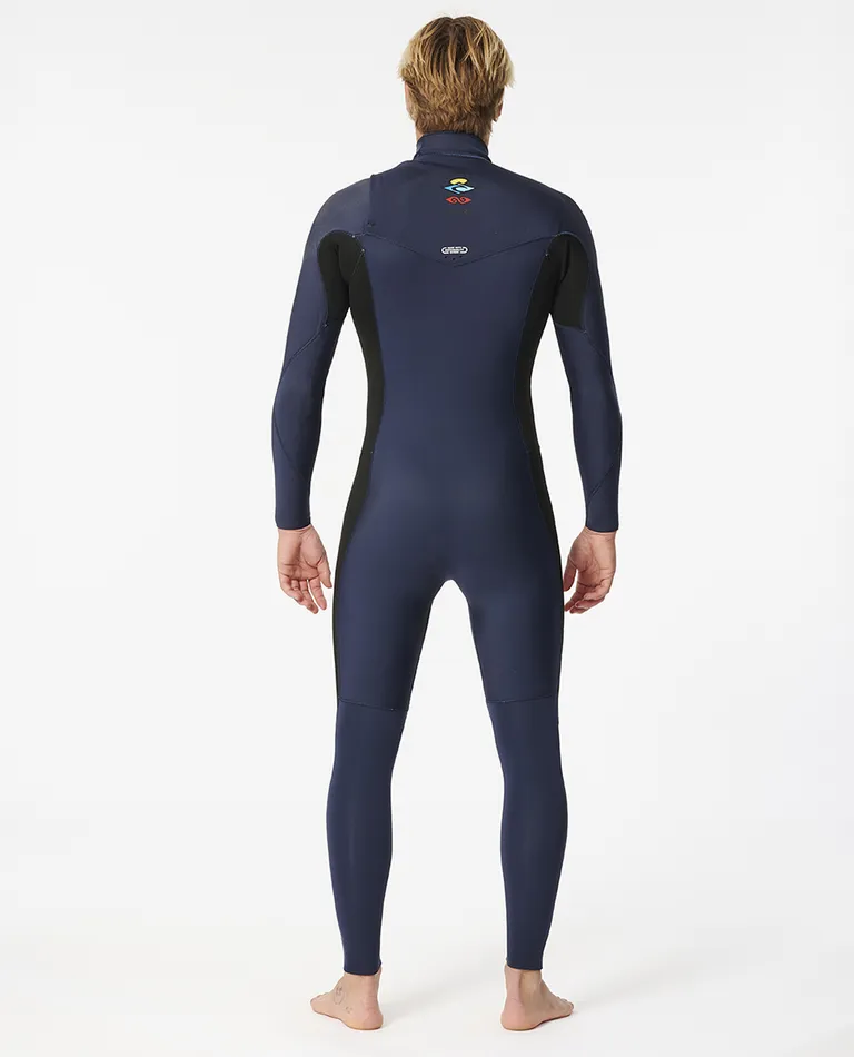 MEN'S DAWN PATROL CHEST ZIP 3/2 GBS STEAMER - DARK NAVY - Image 2