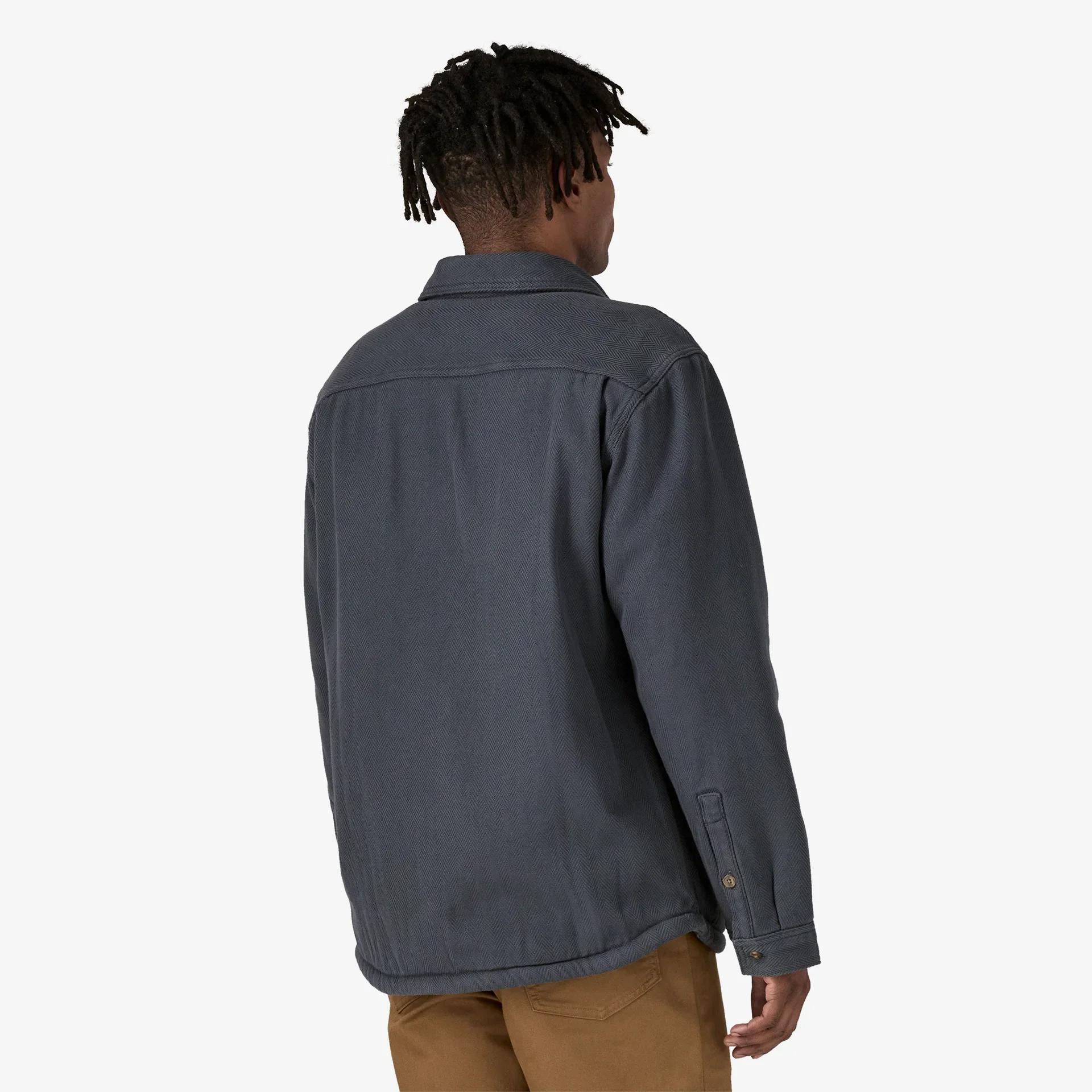 Men's Pile-Lined Fjord Loft Shirt Jacket - Smolder Blue - Image 3