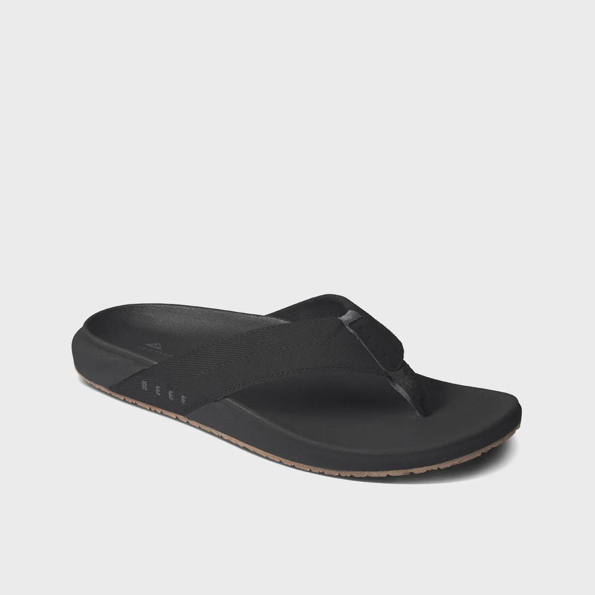 Men's Reef Raglan Thongs - Black / Gum