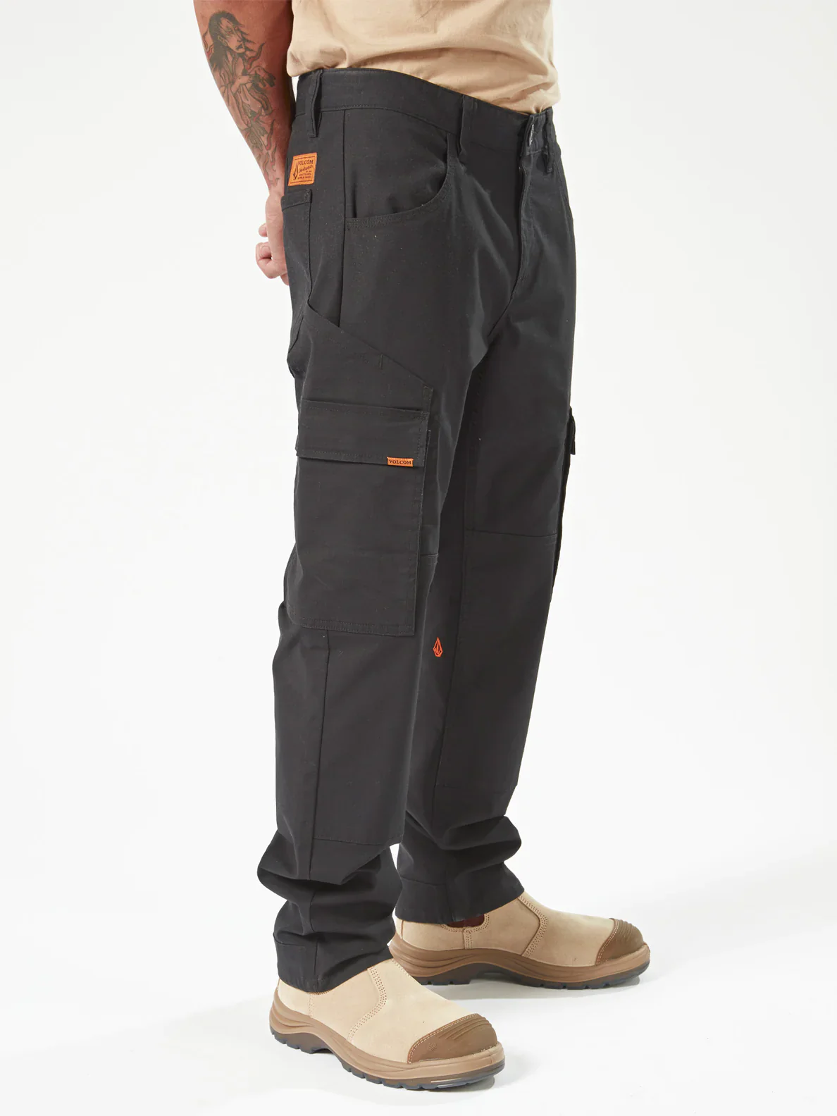METER LIGHTWEIGHT WORK PANT - BLACK - Image 4