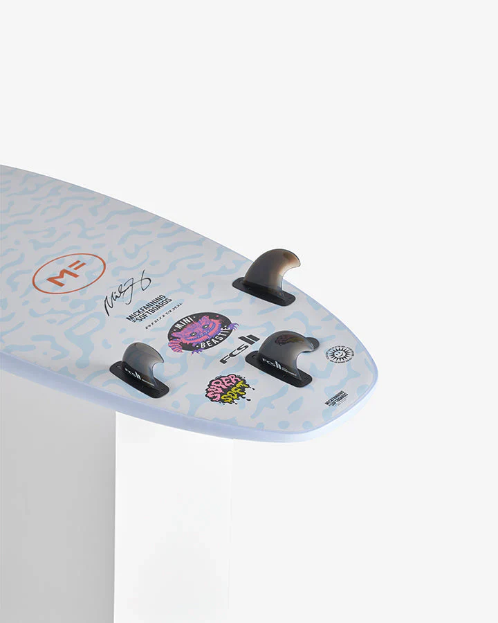 MF Mini Beastie Super Soft Softboard - Sky - Image 6