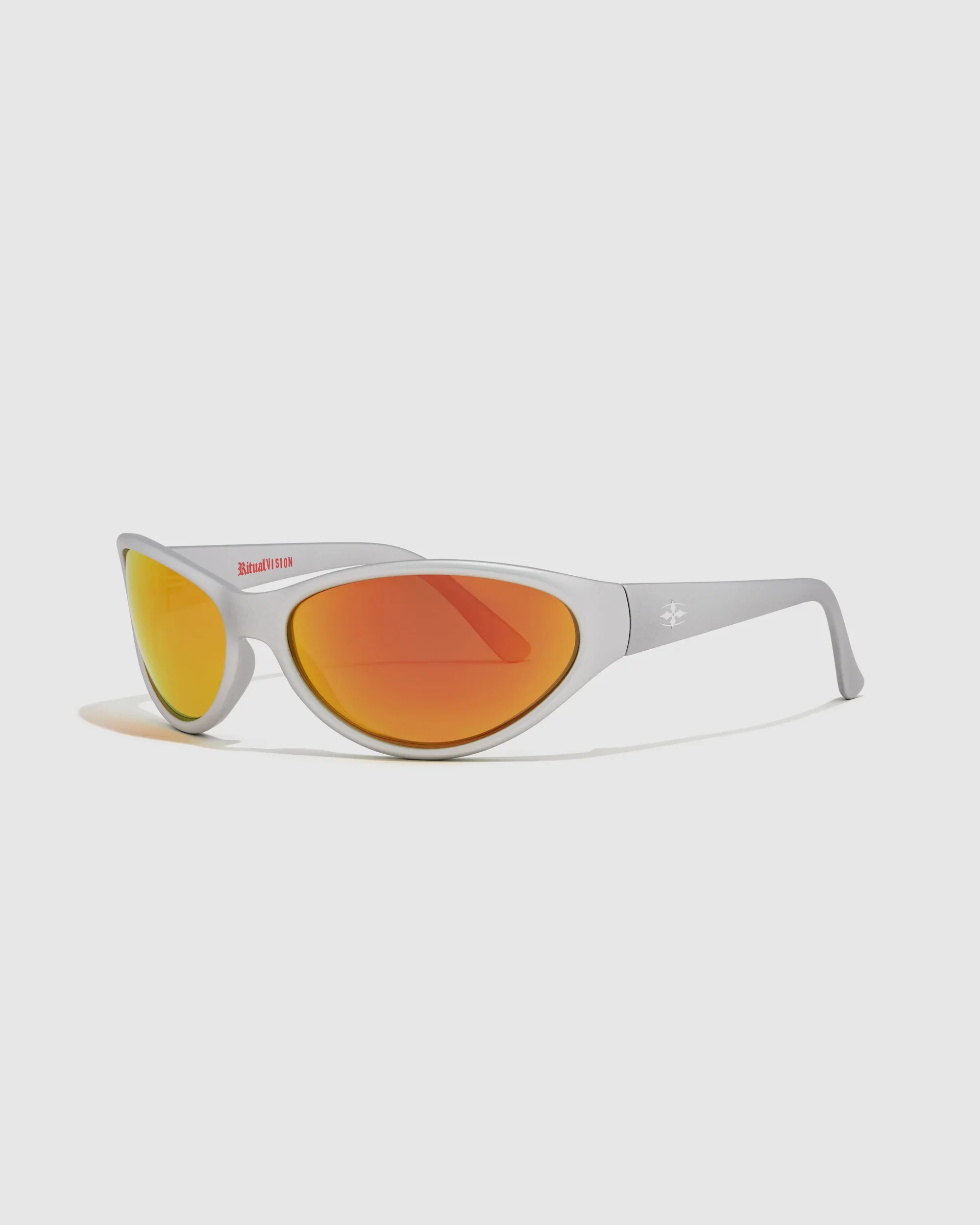 Ritual Morphine - Matte Chrome / Orange Reflective Polarised