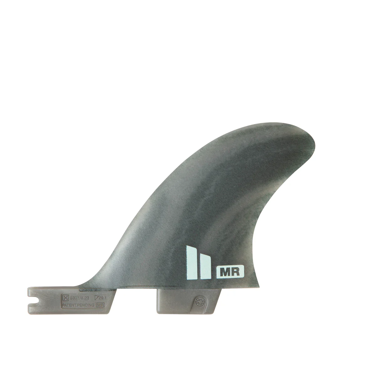 FCS II MR Neo Glass Twin +1 Fin Set - Smoke Swirl - Image 2