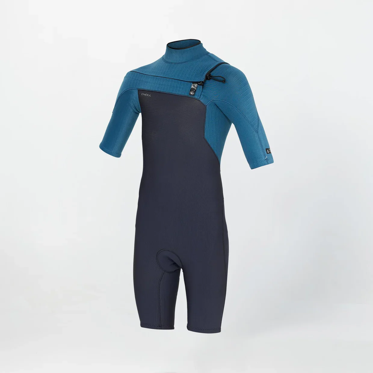 O'neill Boys HyperFreak Chest Zip Short Sleeve Spring - Blue Haze - Image 4