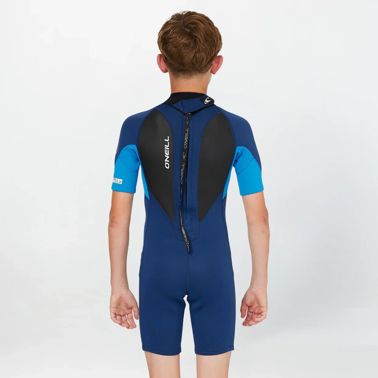 O'neill Boys Reactor 2mm Back Zip Spring Suit - Navy - Image 2