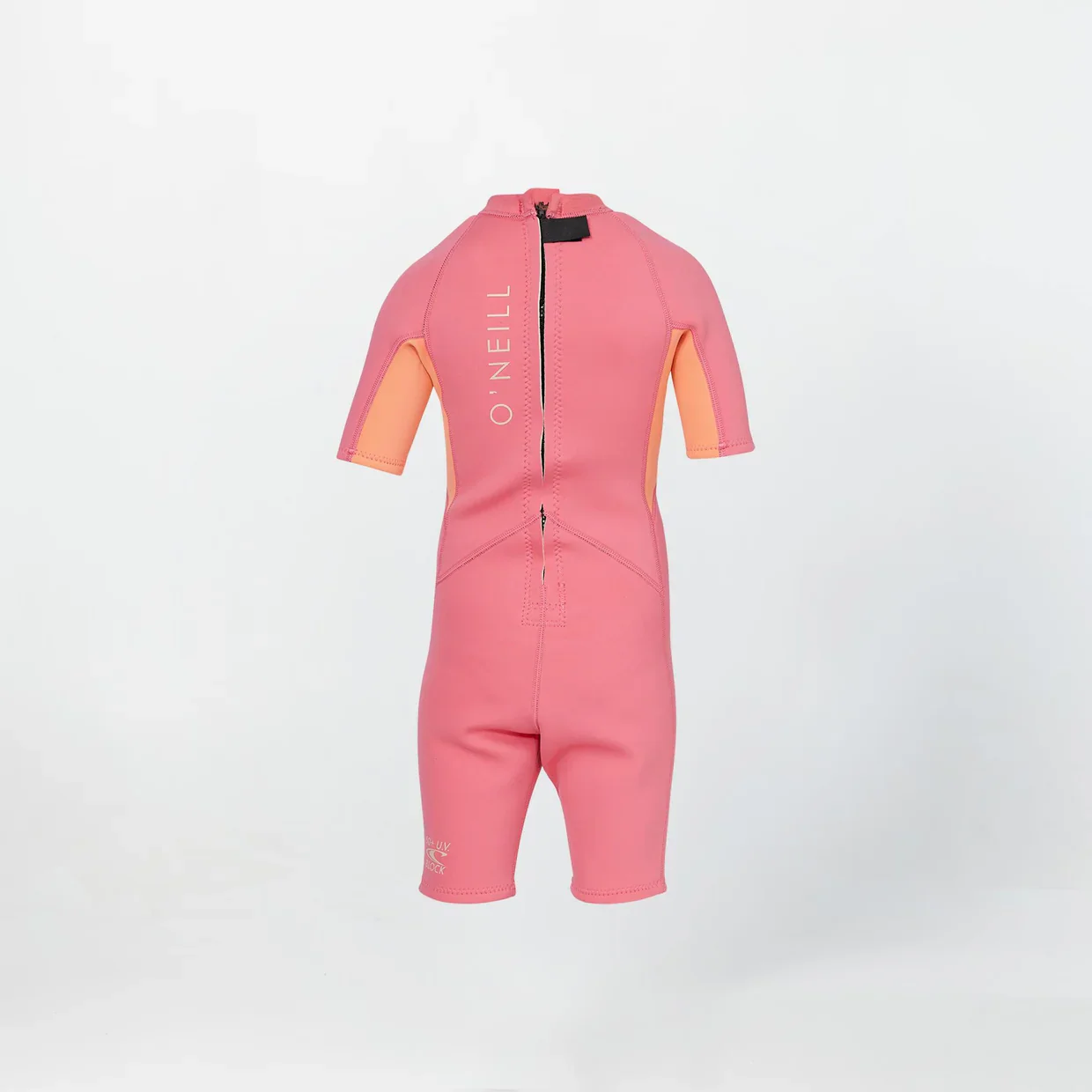 O'neill Girls Toddler Reactor 2mm Spring Suit - Pink Pop - Image 2