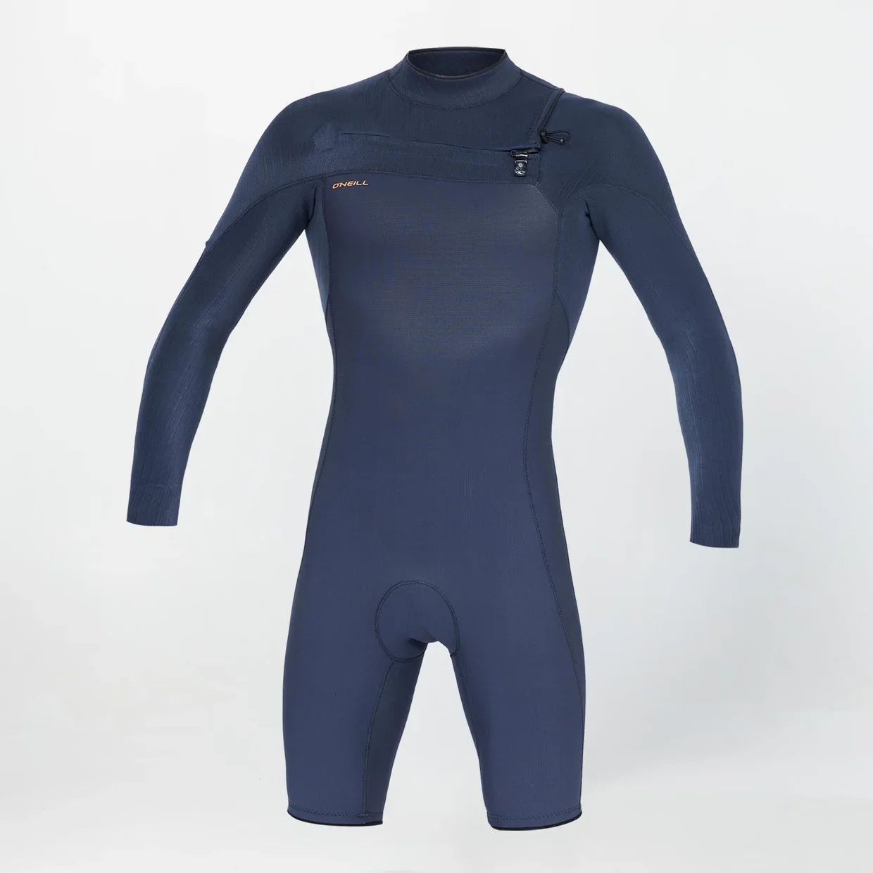 O'neill HyperFreak 2mm Long Sleeve Chest Zip Springsuit Wetsuit - Gunmetal - Image 4