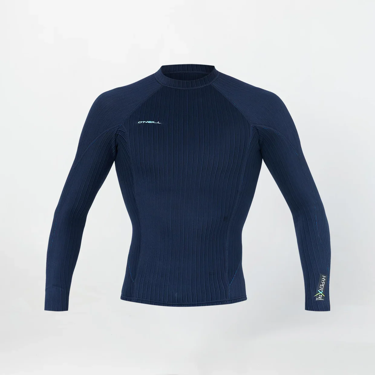 O'neill HyperX 1.5mm Long Sleeve Wetsuit Top - Carbon Blue - Image 3