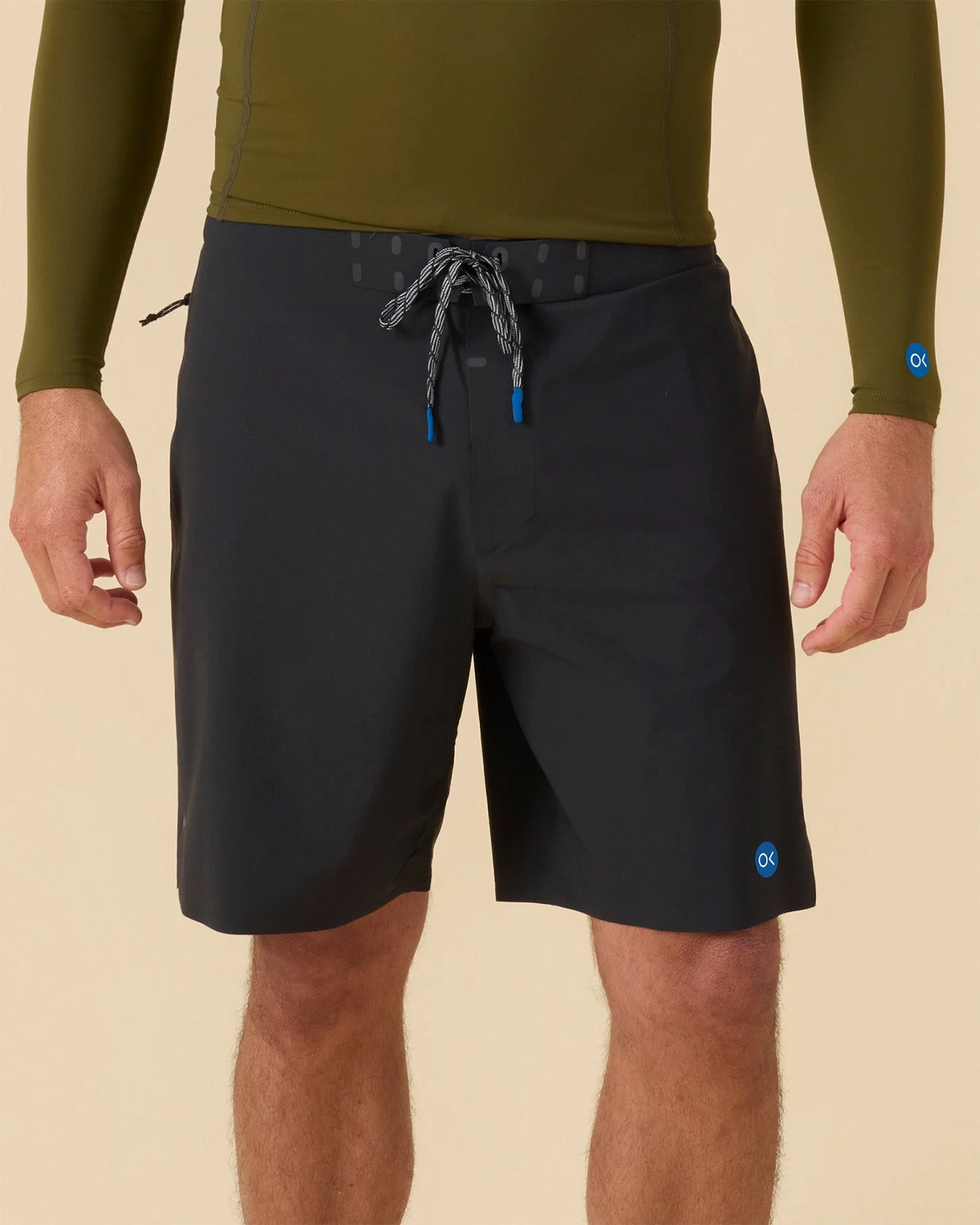 Outerknown APEX Evolution 19" Trunk by Kelly Slater - Pitch Black - Image 2