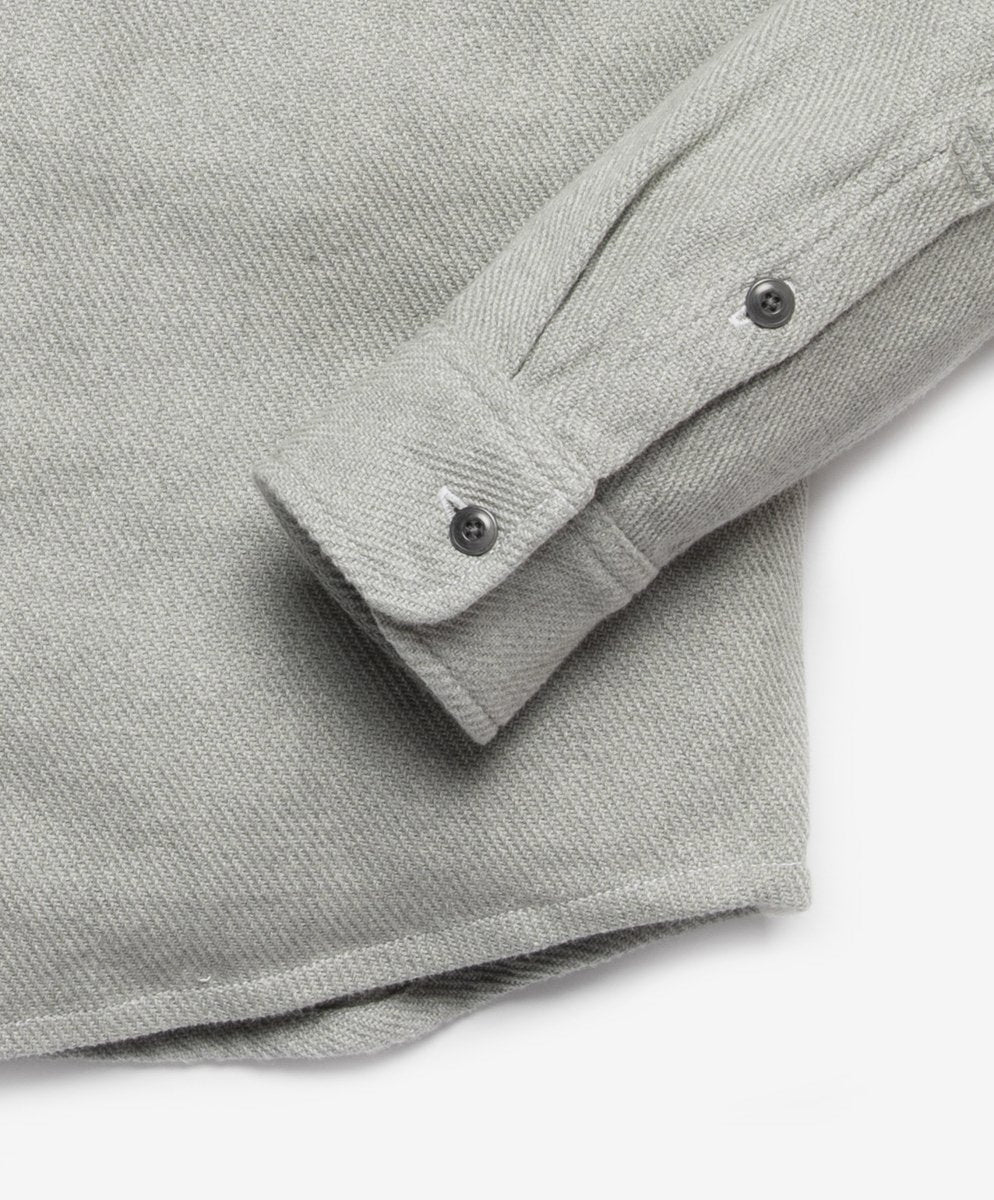 Outerknown Blanket Shirt - Heather Grey - Image 4