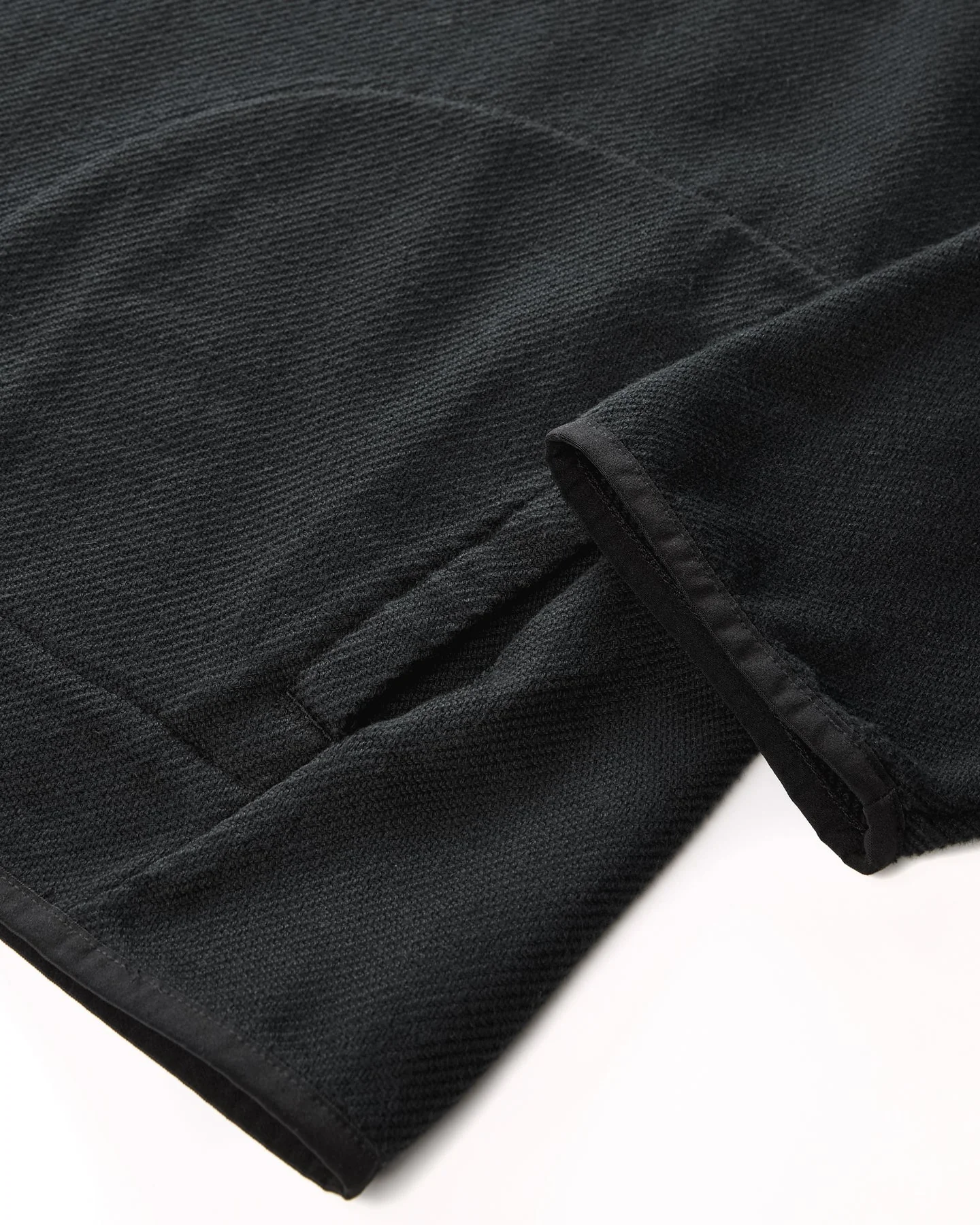 Outerknown Blanket Snap Popover - Pitch Black - Image 6