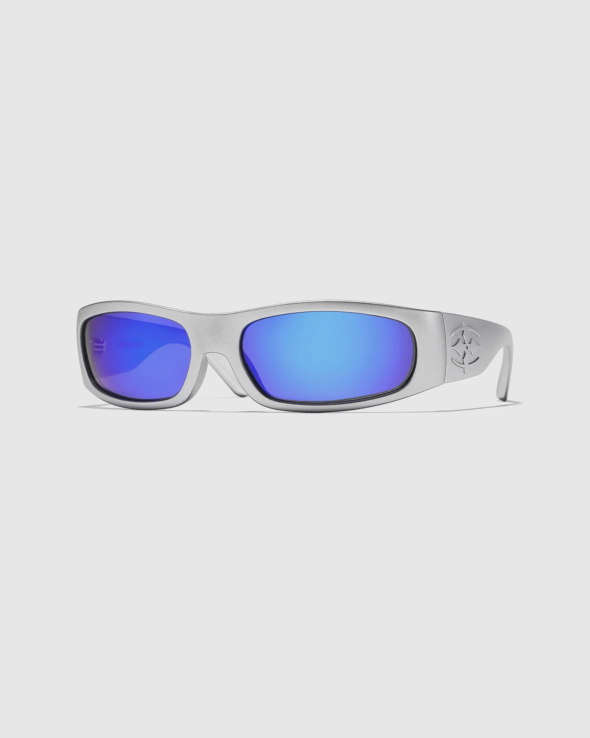 Ritual Parasite - Matte Chrome / Blue Reflective Polarised