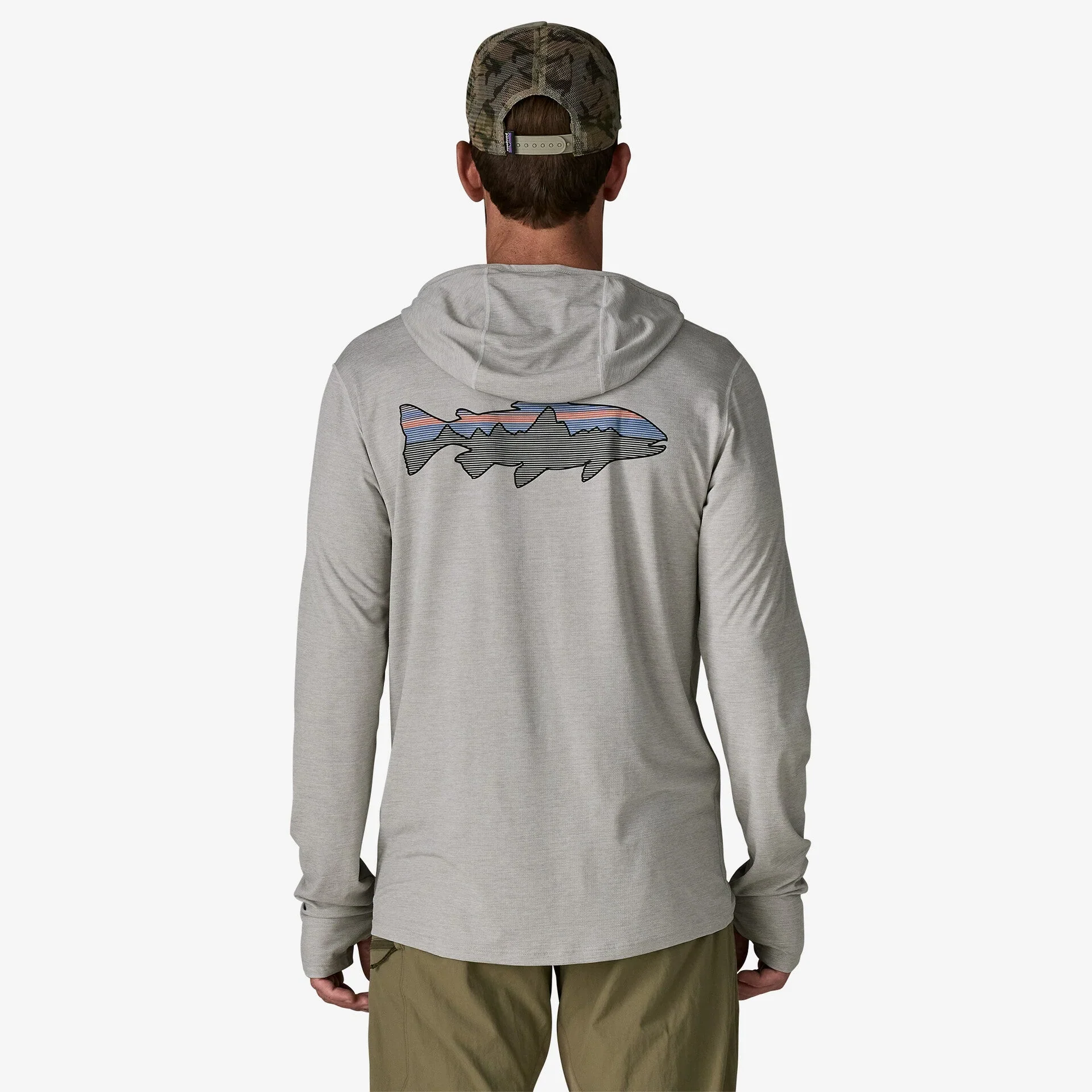 Patagonia Men’s Capilene® Cool Sun Hoody - Fitz Roy Trout - Image 4