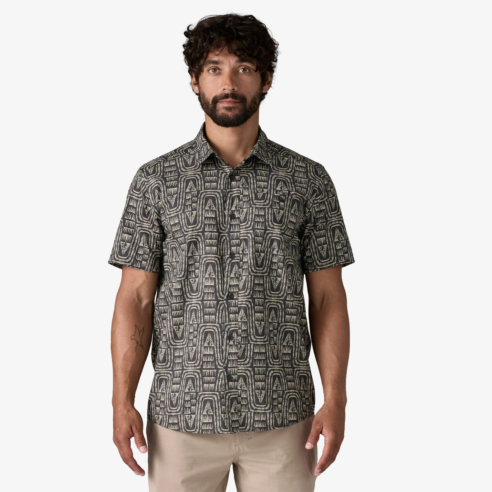 Patagonia Men's Go-To Shirt - Flow: Sunken Blue - Image 2