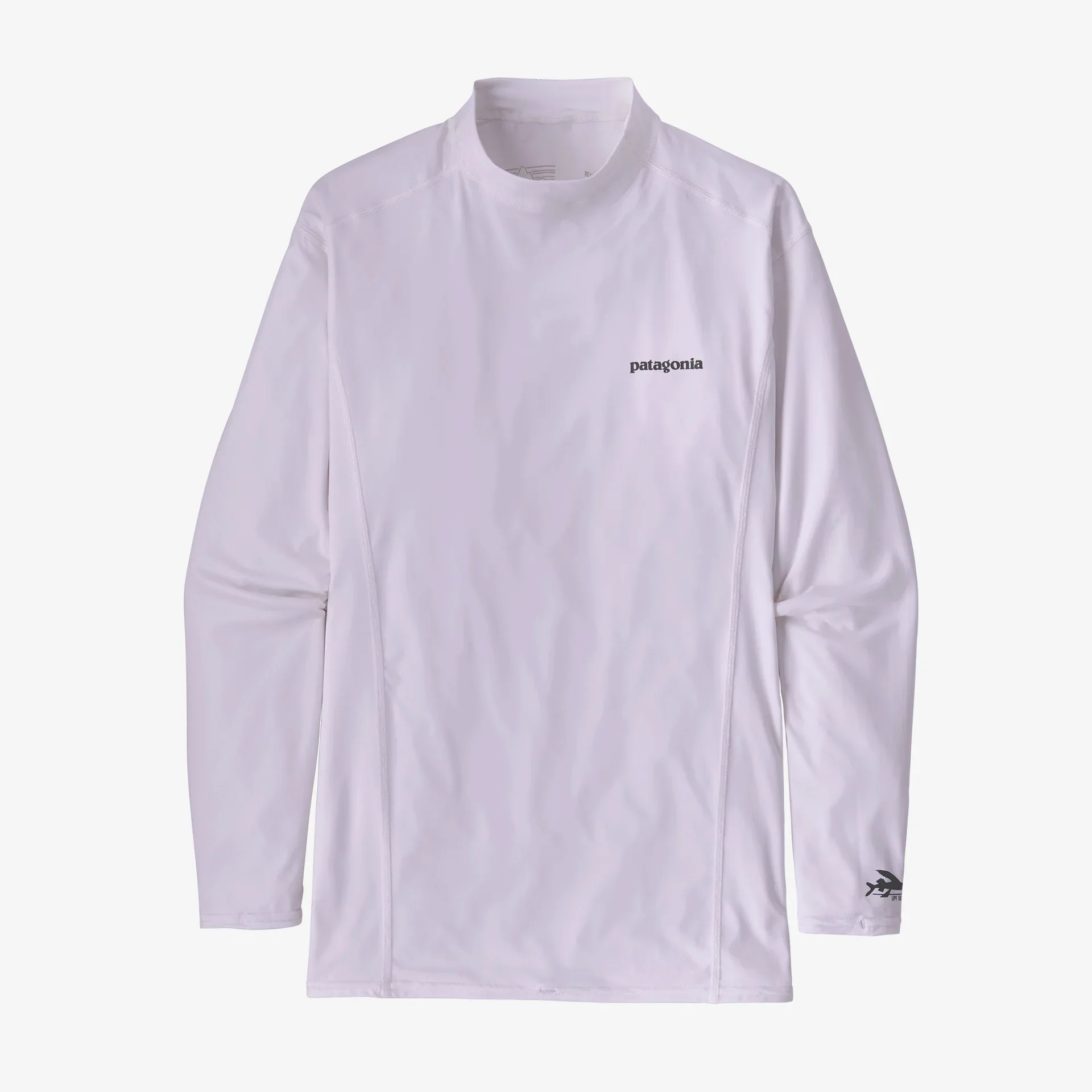 Patagonia Men's Long Sleeve R0 Rash Vest Top - White - Image 3