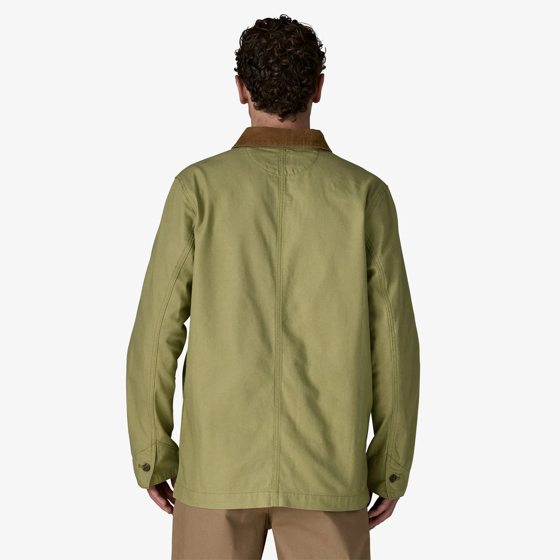Patagonia Men's Point Reyes Canvas Jacket - Gumtree Green - Image 3
