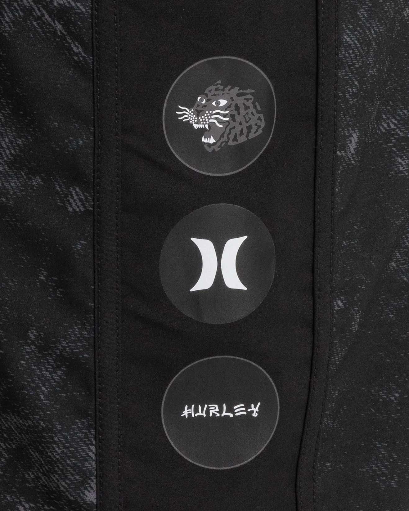 PHANTOM SWEEP PRESS BOARDSHORT - BLACK - Image 5