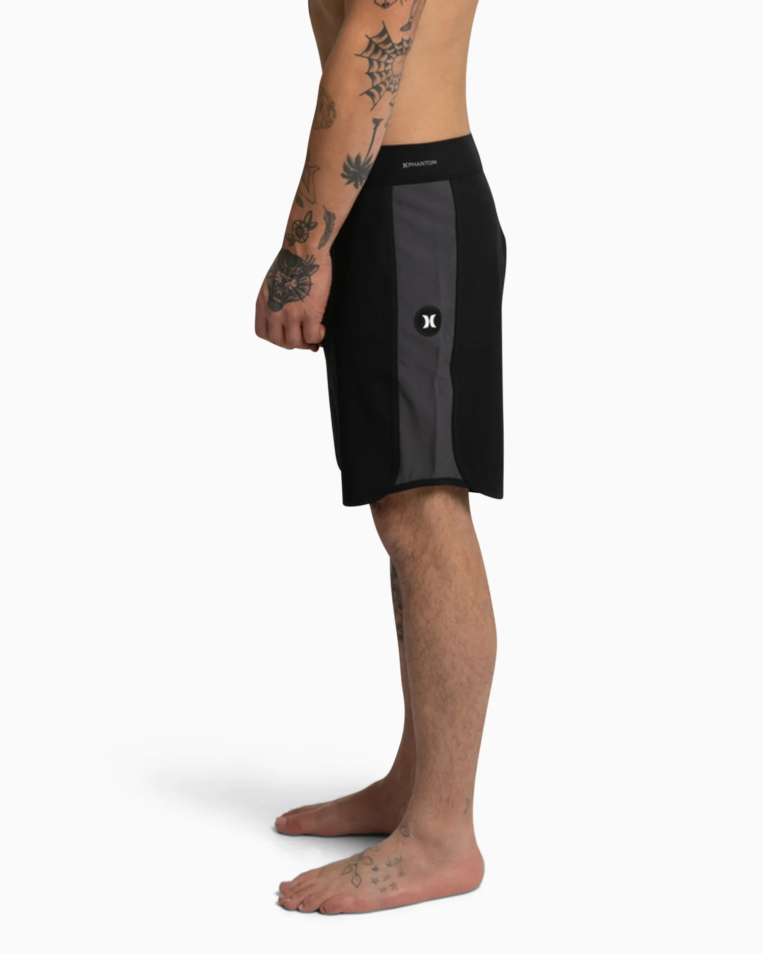 PHANTOM SWEEP TONE BOARDSHORT - BLACK - Image 5