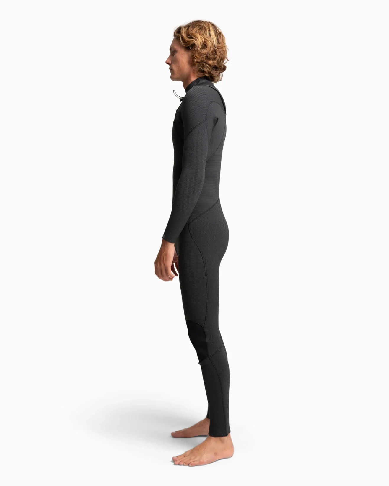 Plus 3/2mm Hurley Mens Wetsuit Steamer - Black - Image 5
