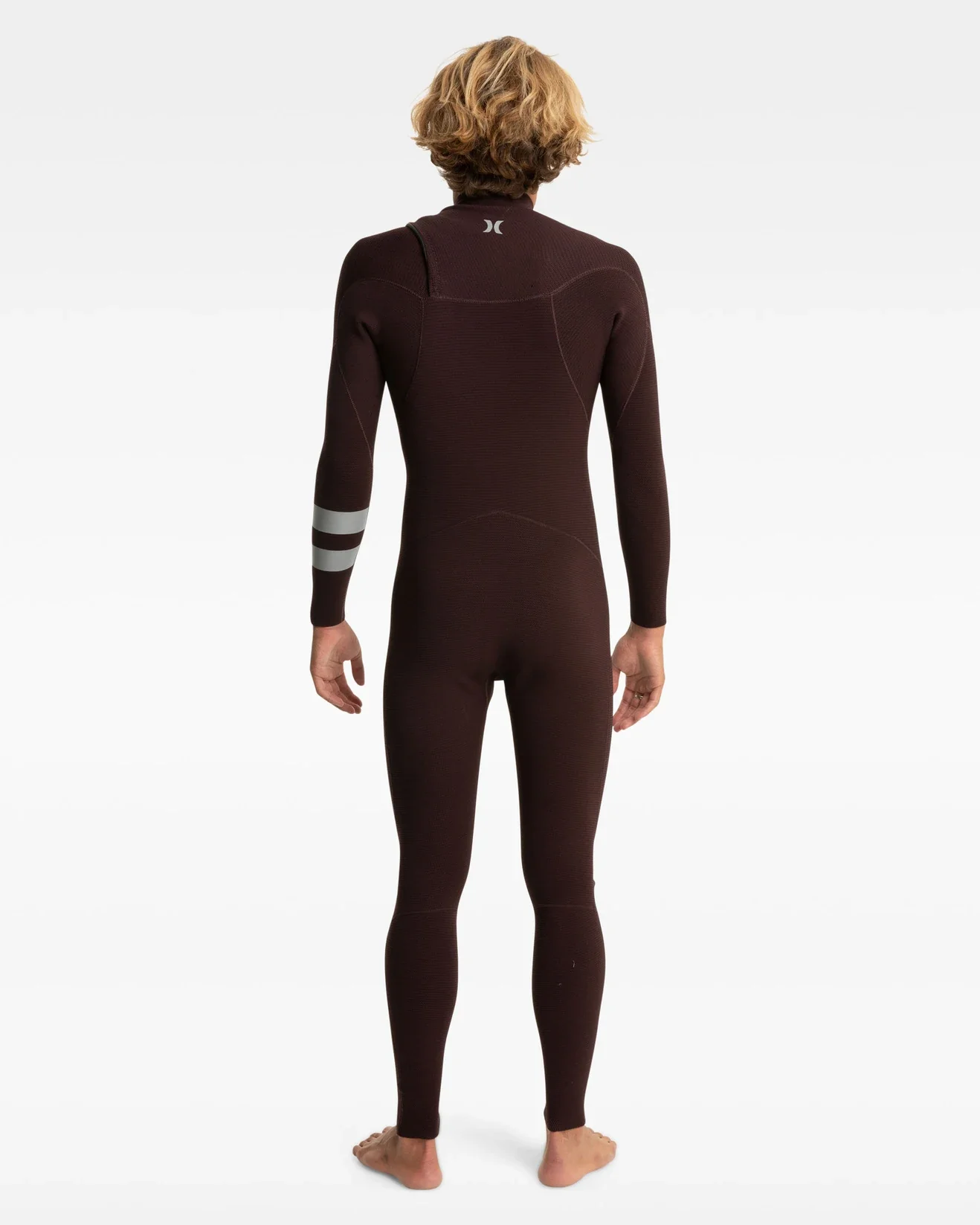 Plus 3/2mm Hurley Mens Wetsuit Steamer - Black/Mahogany - Image 3