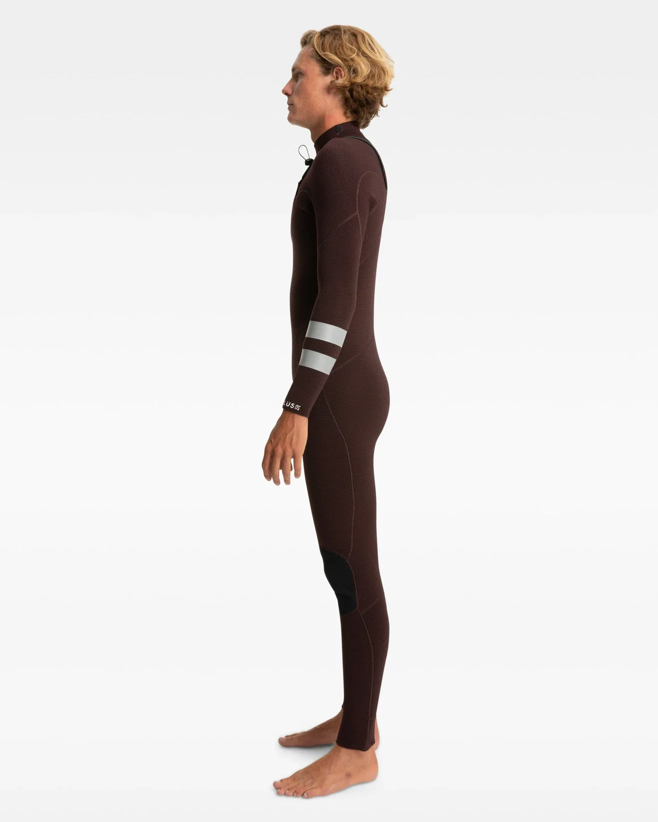Plus 3/2mm Hurley Mens Wetsuit Steamer - Black/Mahogany - Image 6