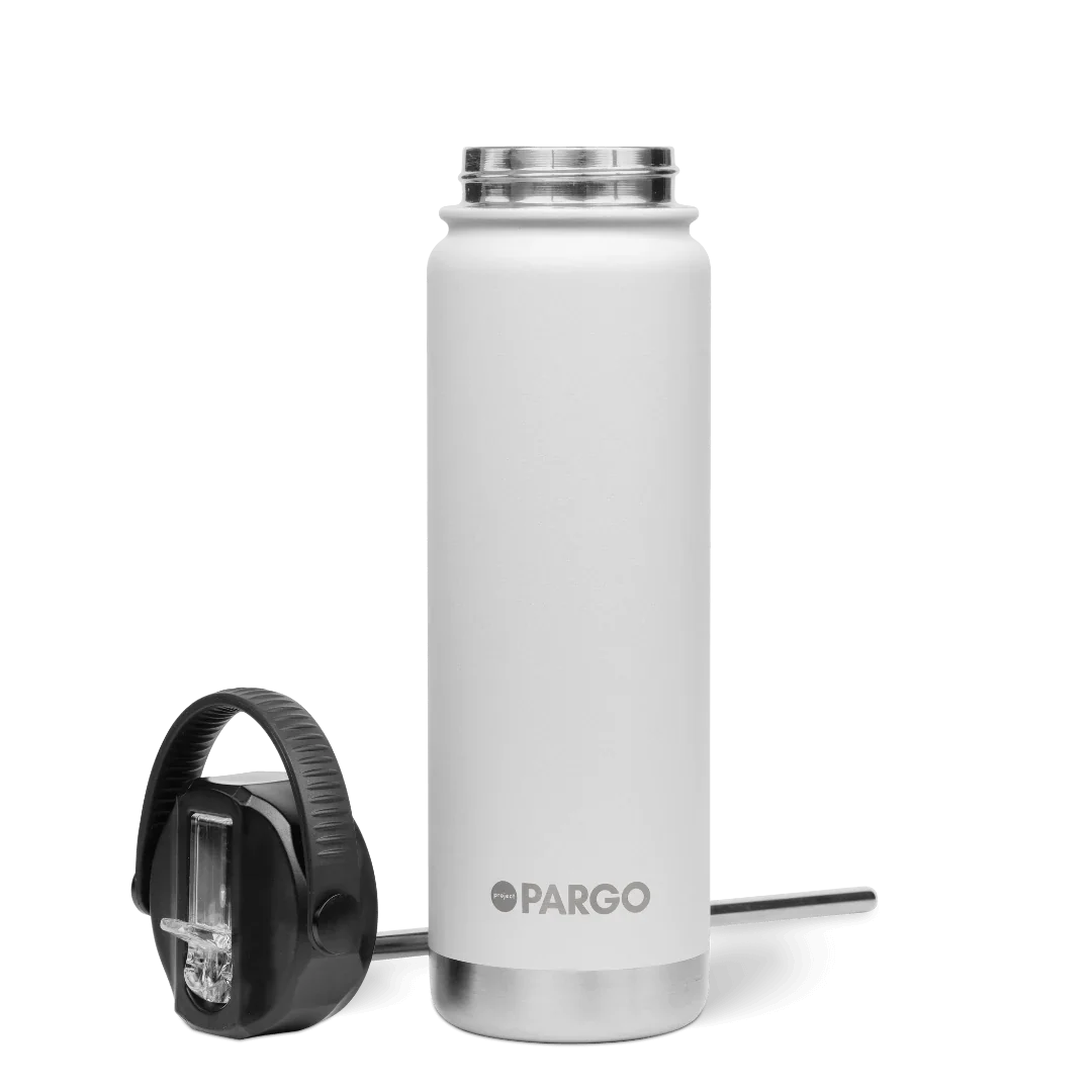 Project Pargo 750mL Insulated Bottle w/ Straw Lid - Bone White - Image 2