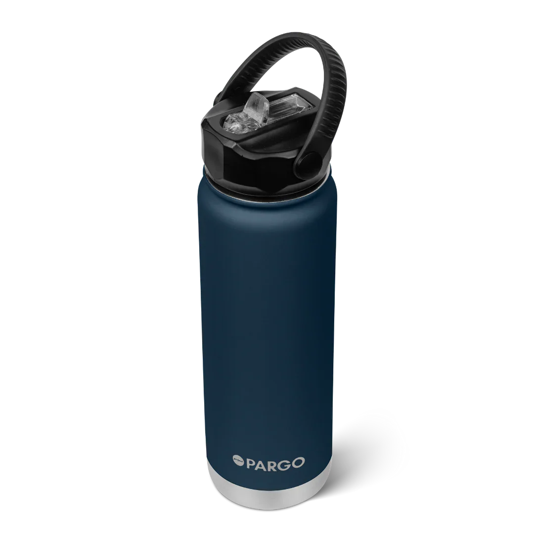 Project Pargo 750mL Insulated Bottle w/ Straw Lid - Deep Sea Navy - Image 3