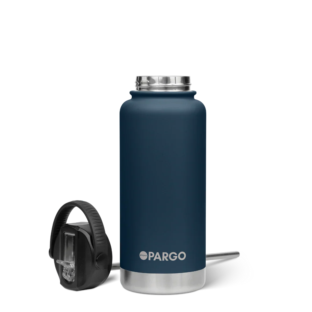 Project Pargo 950mL Insulated Bottle w/ Straw Lid - Deep Sea Navy - Image 2