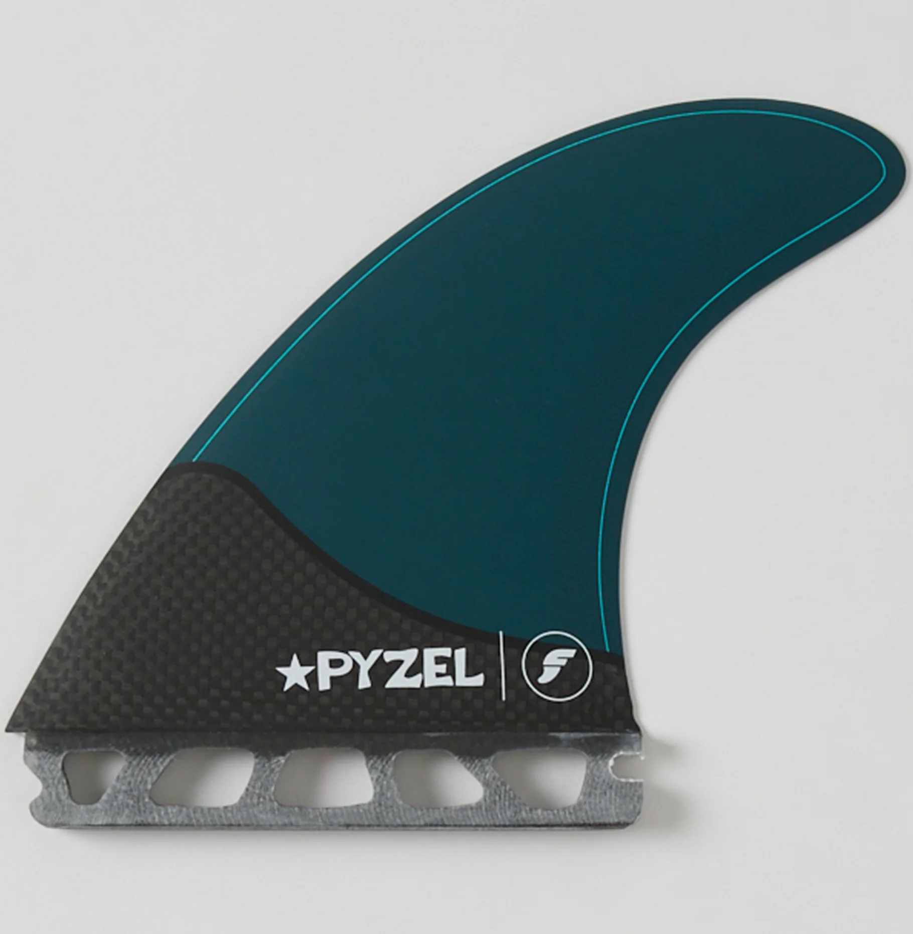 PYZEL LARGE THRUSTER - BLUE/YELLOW