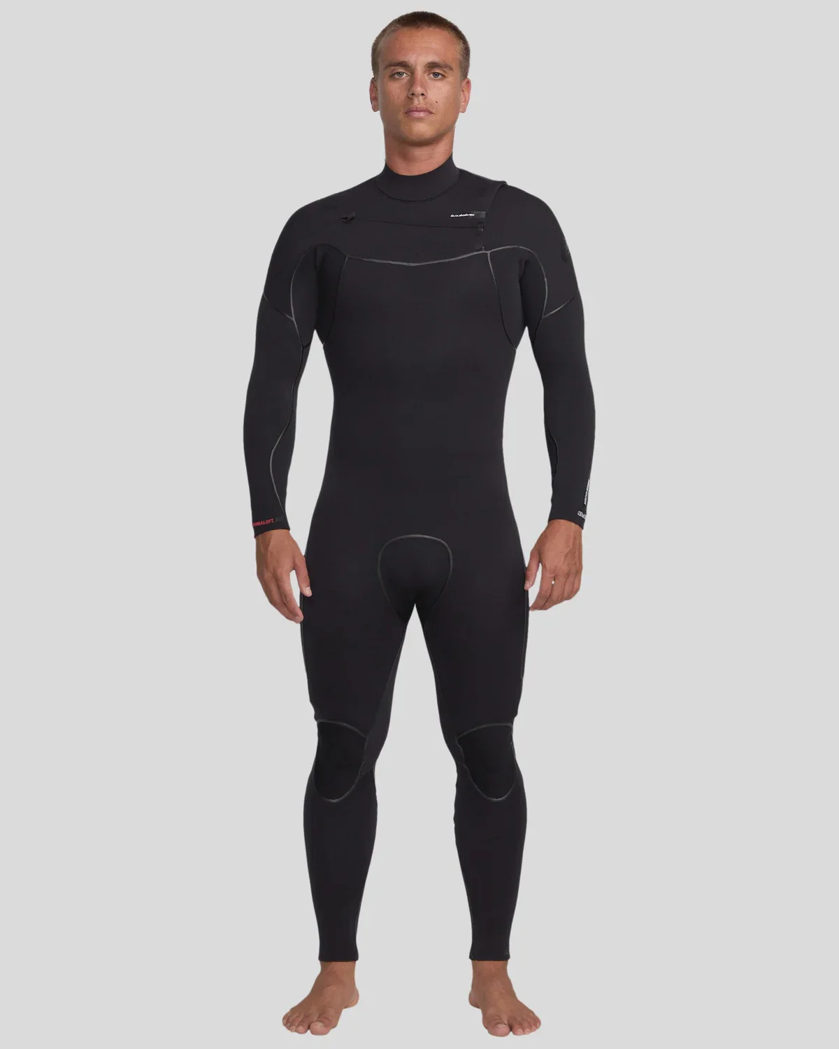 Quiksilver Men's 3/2mm Marathon Sessions Chest Zip Wetsuit