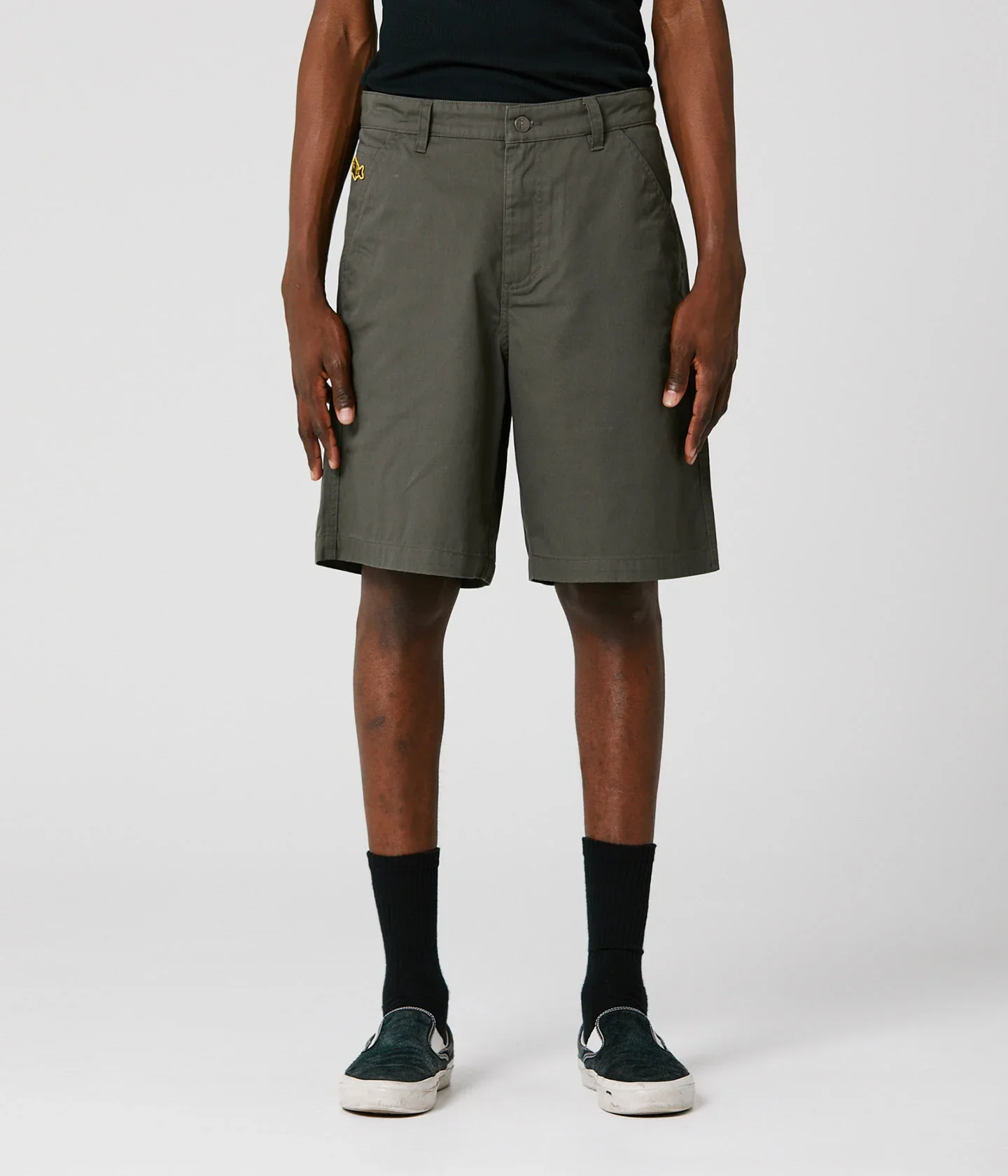 REYNOLDS 21" WALKSHORT - DEEP OLIVE - Image 4