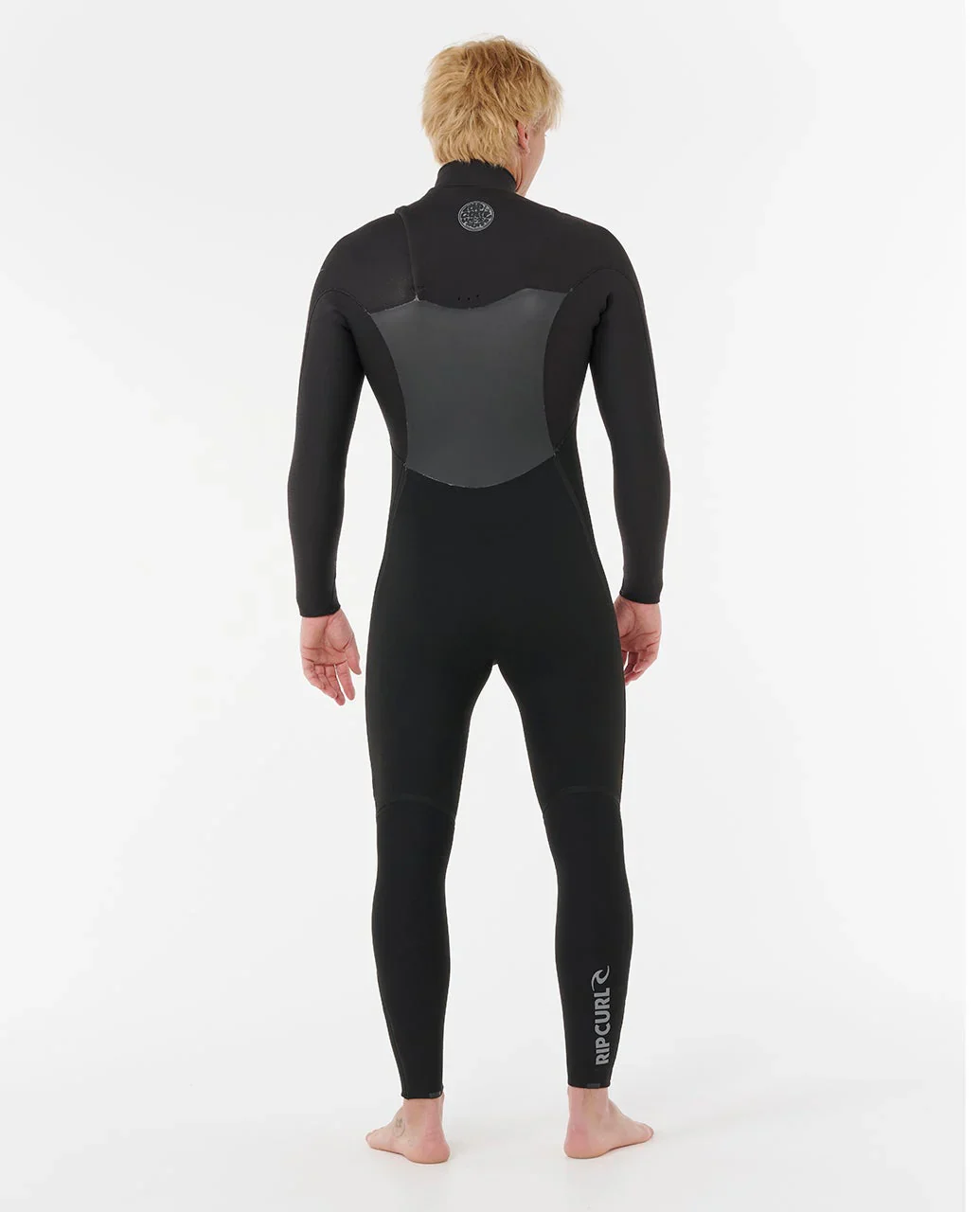 Rip Curl Men's Flashbomb 3/2 Chest Zip Fullsuit Wetsuit - Black - Image 2