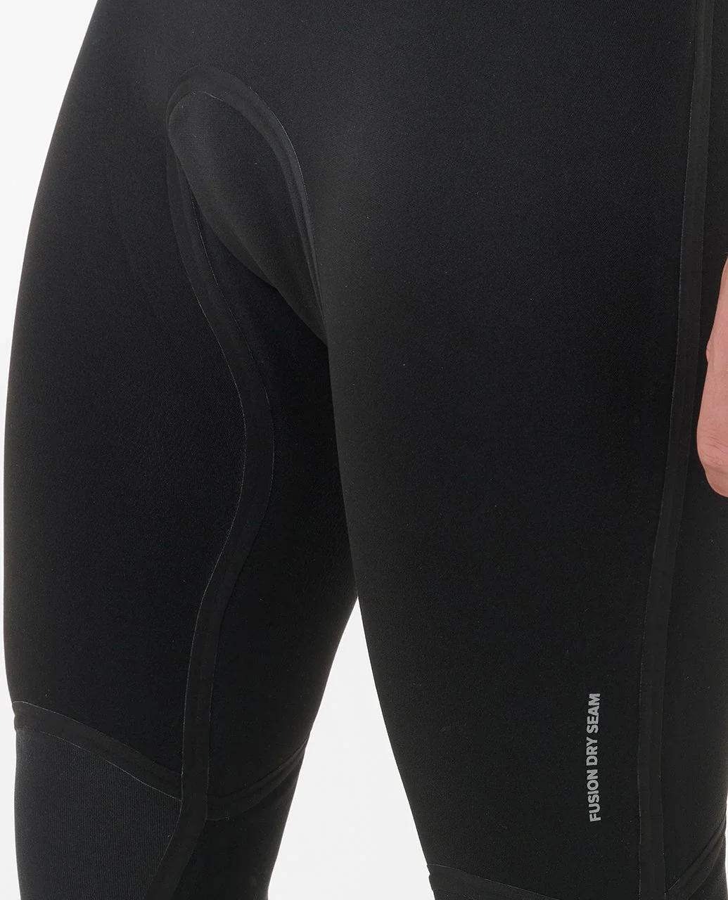 Rip Curl Men's Flashbomb 3/2 Chest Zip Fullsuit Wetsuit - Black - Image 5
