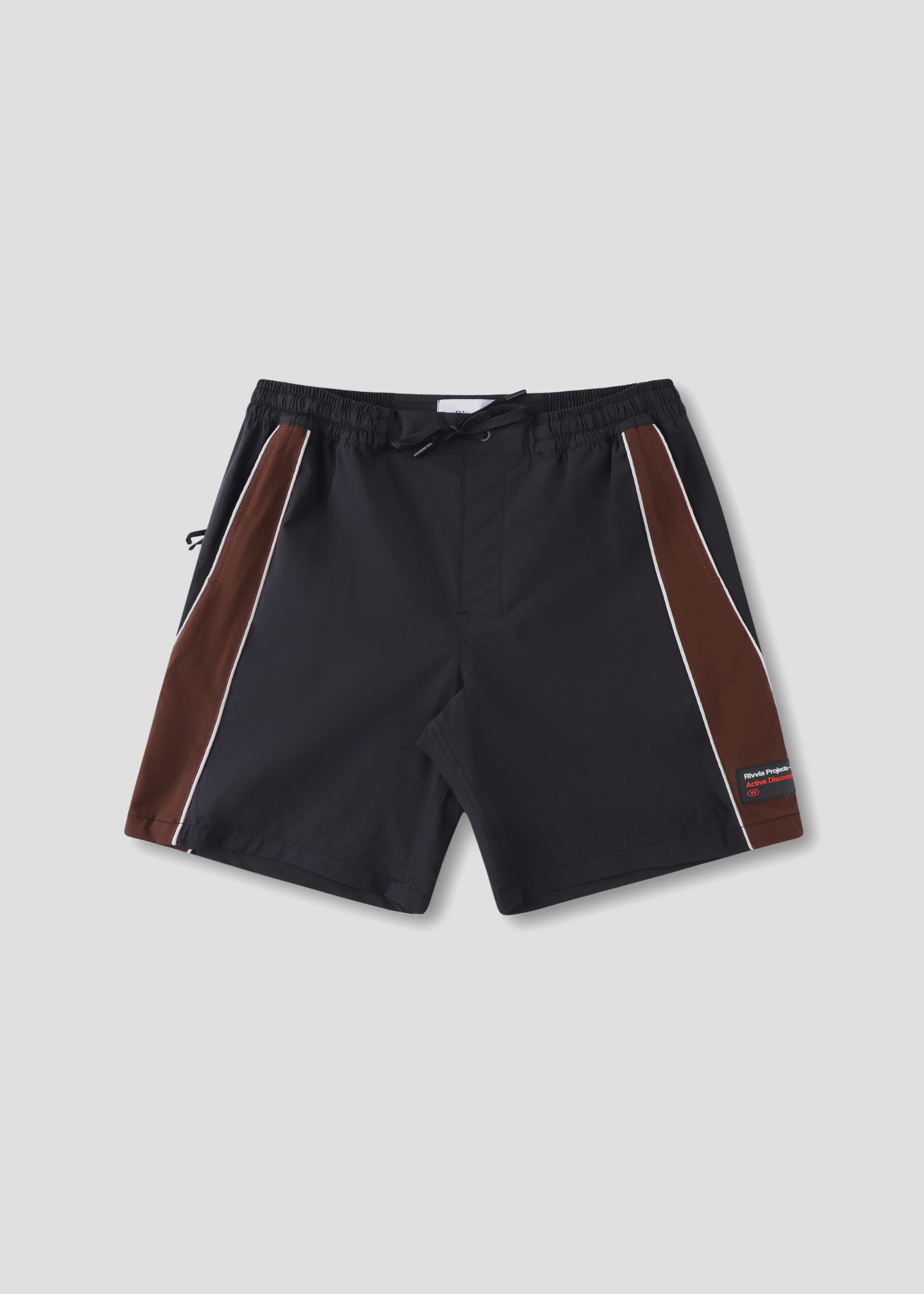 Rivvia Daily Ride Passage Short - Black/Brown