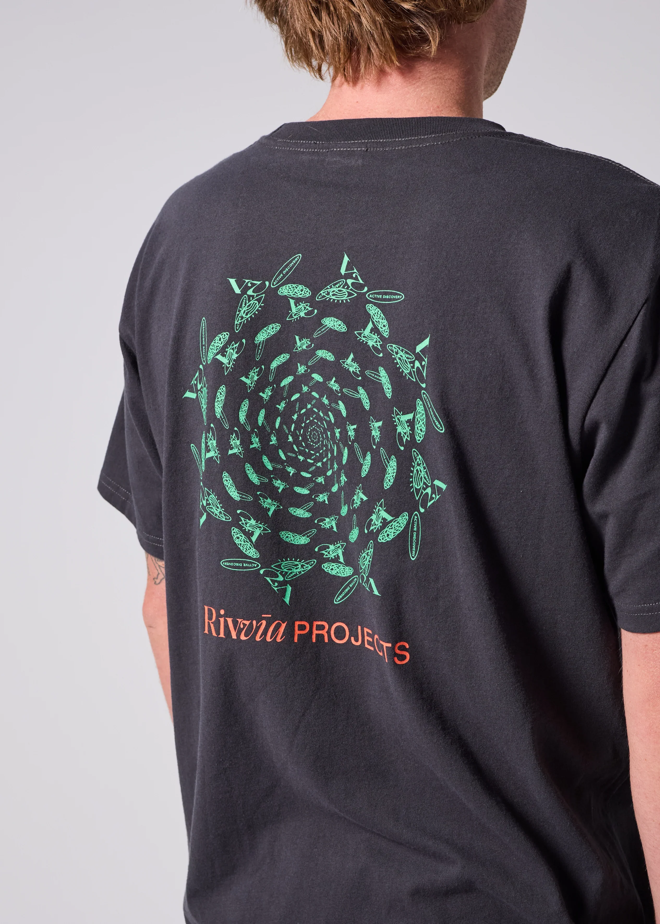 Rivvia Dimension T-Shirt - Pigment Black - Image 5