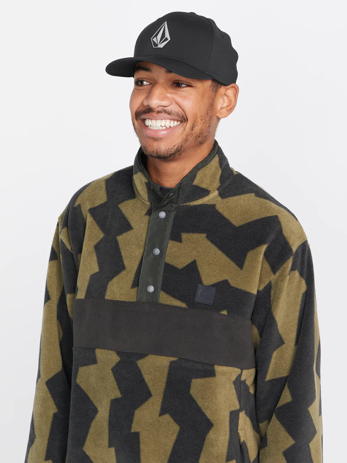 STONE TECH FLEXFIT DELTA HAT - BLACK - Image 3