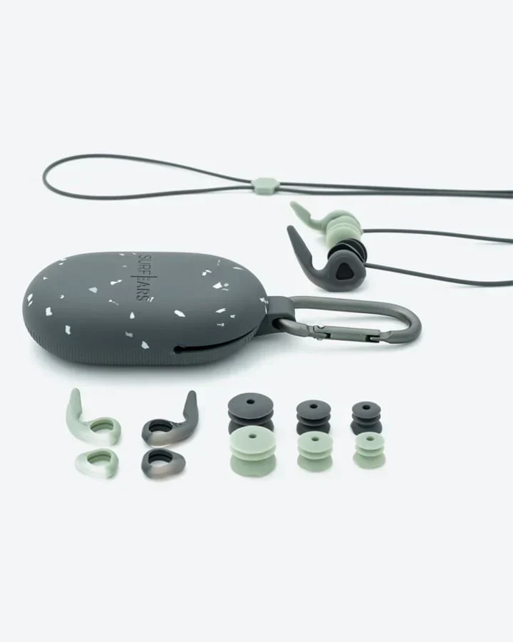 Surf Ears 4.0 Ear Plugs - Black/Sage - Image 2