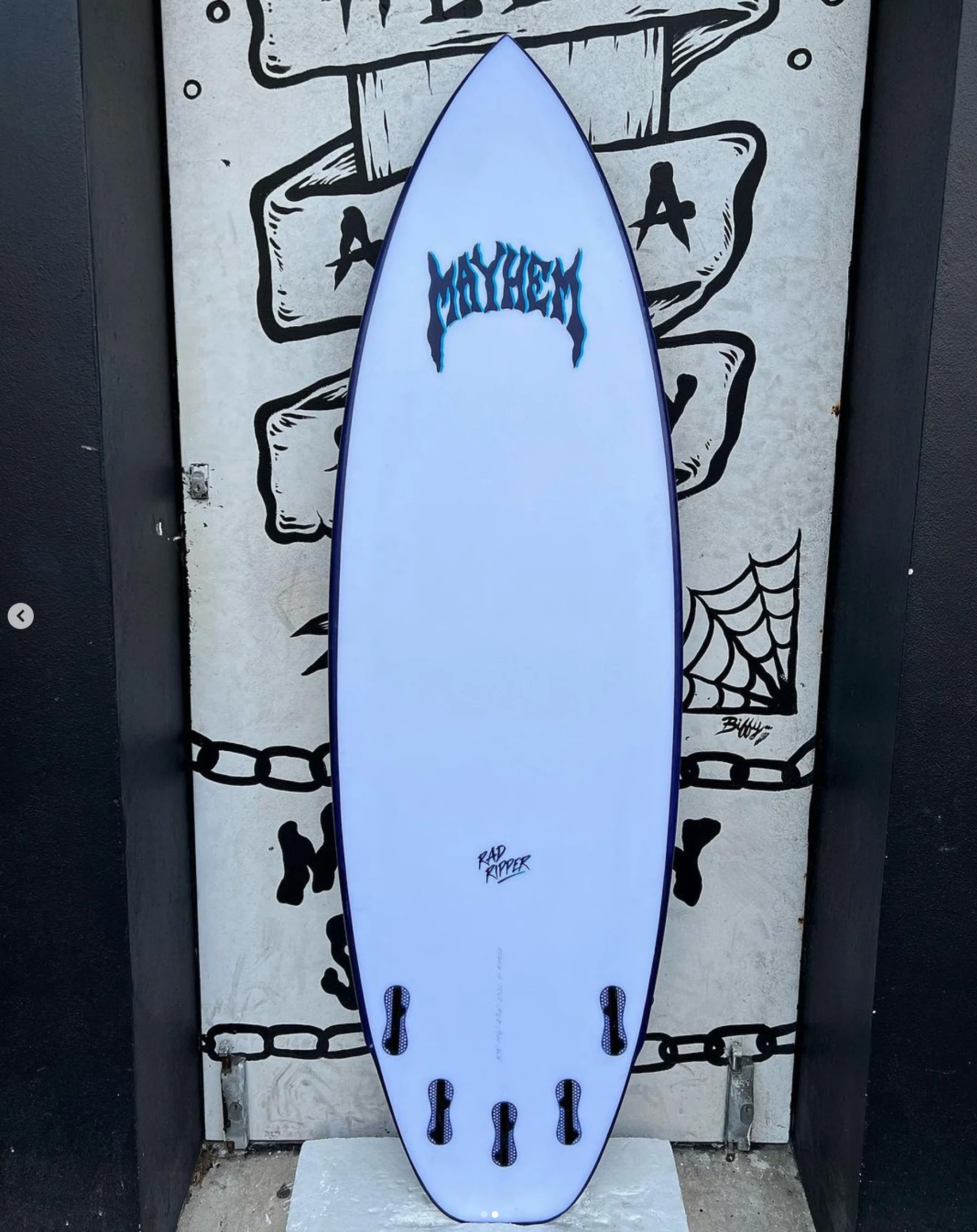 USED - 5'8 RAD RIPPER BLACKSHEEP - 29.2L - Image 2